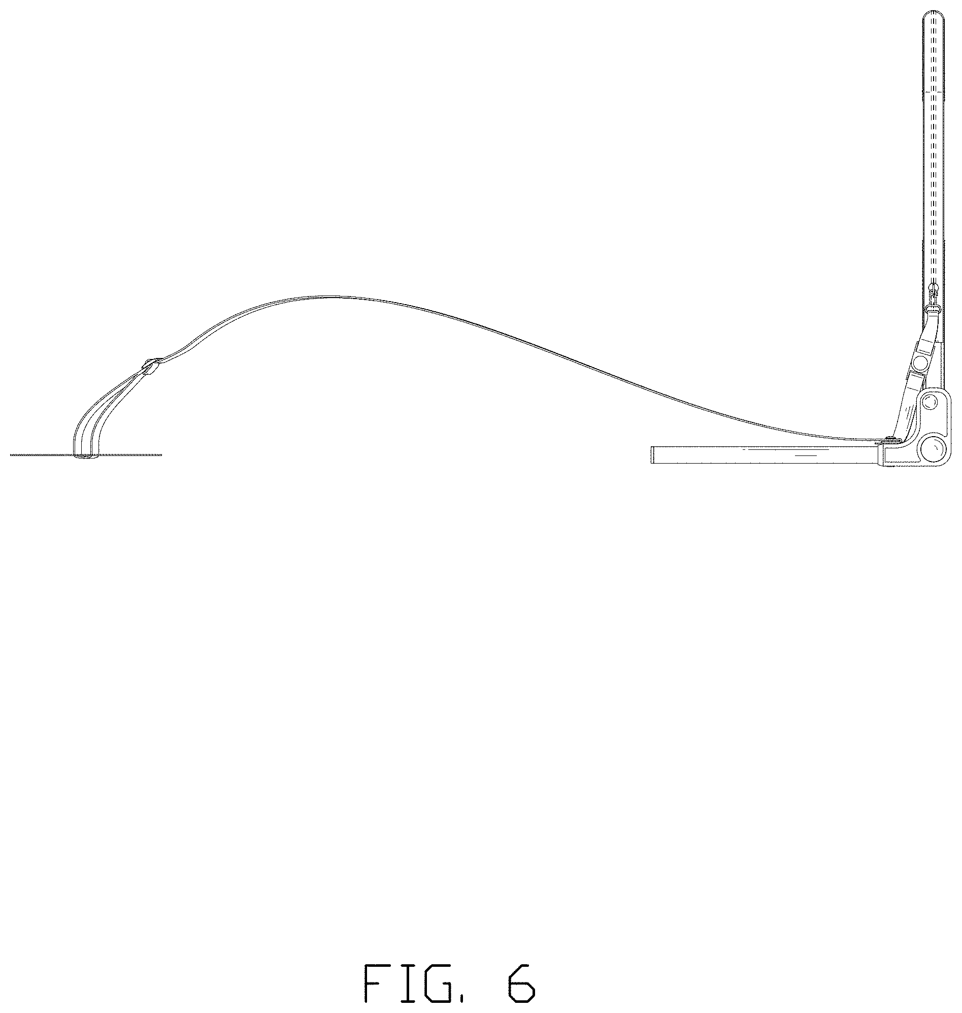Patent USD1001566 Figure 6 – Bed rail