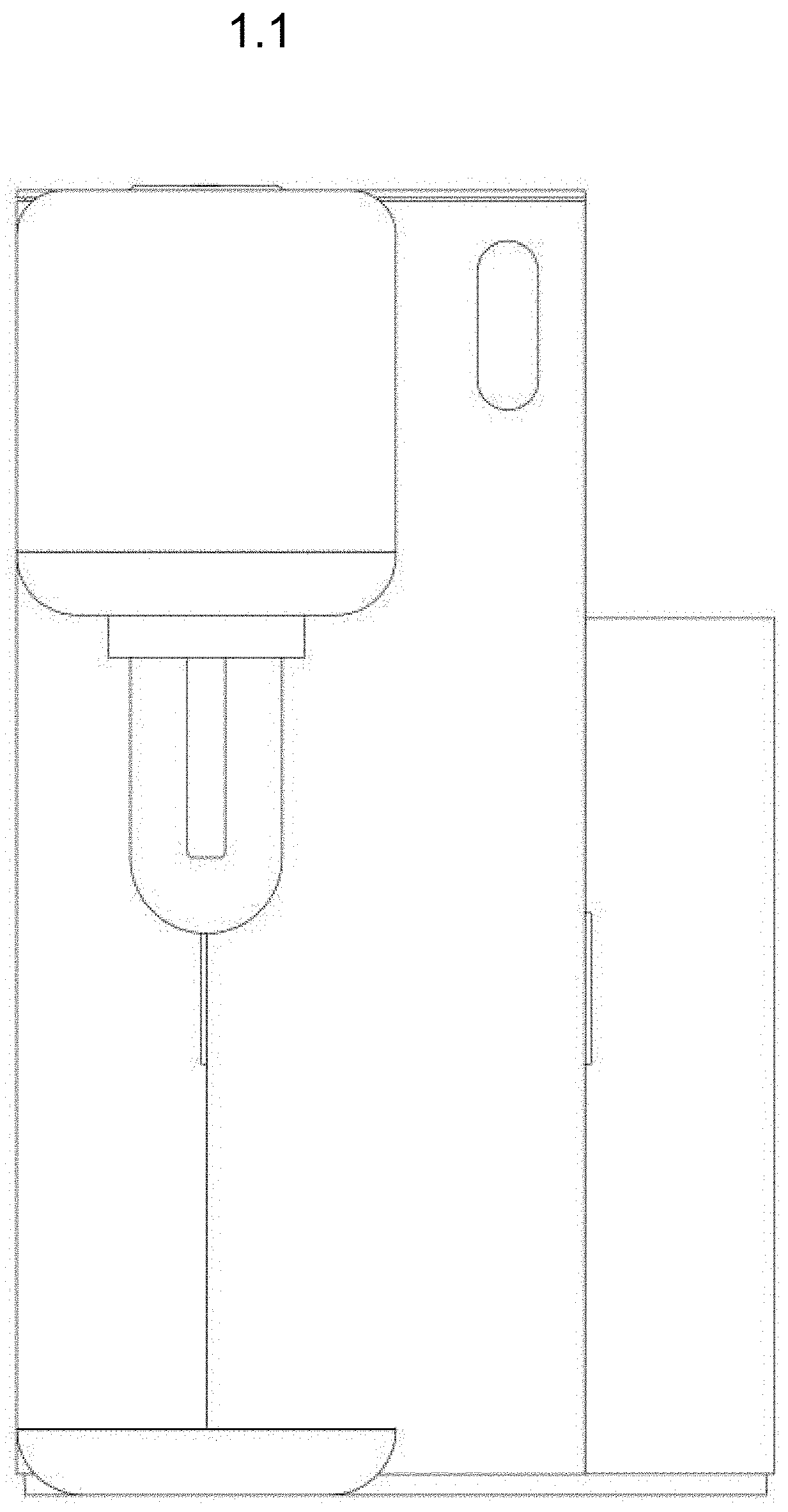 Patent USD1001567 Figure 1 – Water carbonation and enrichment apparatus unit