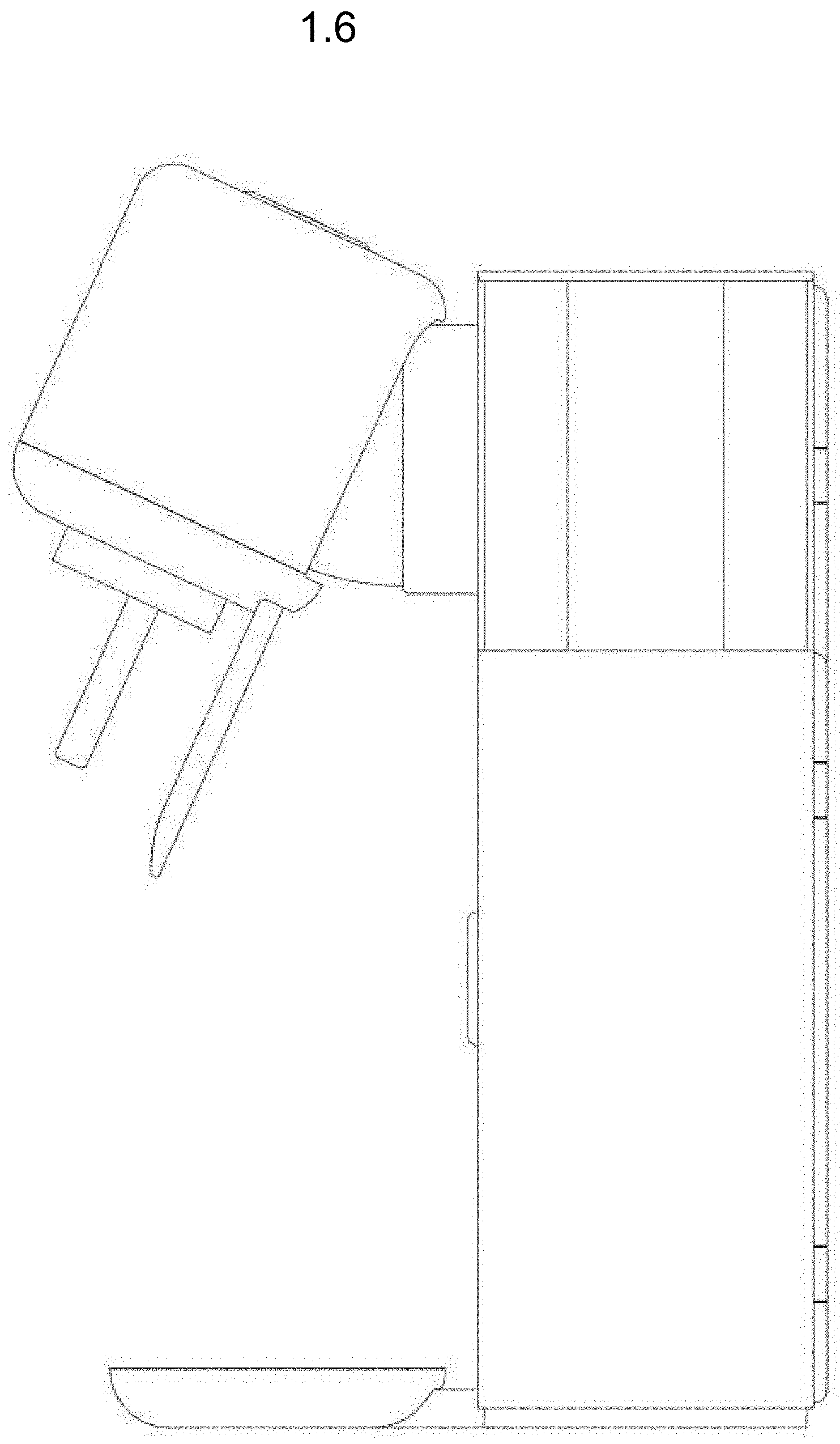 Patent USD1001567 Figure 6 – Water carbonation and enrichment apparatus unit