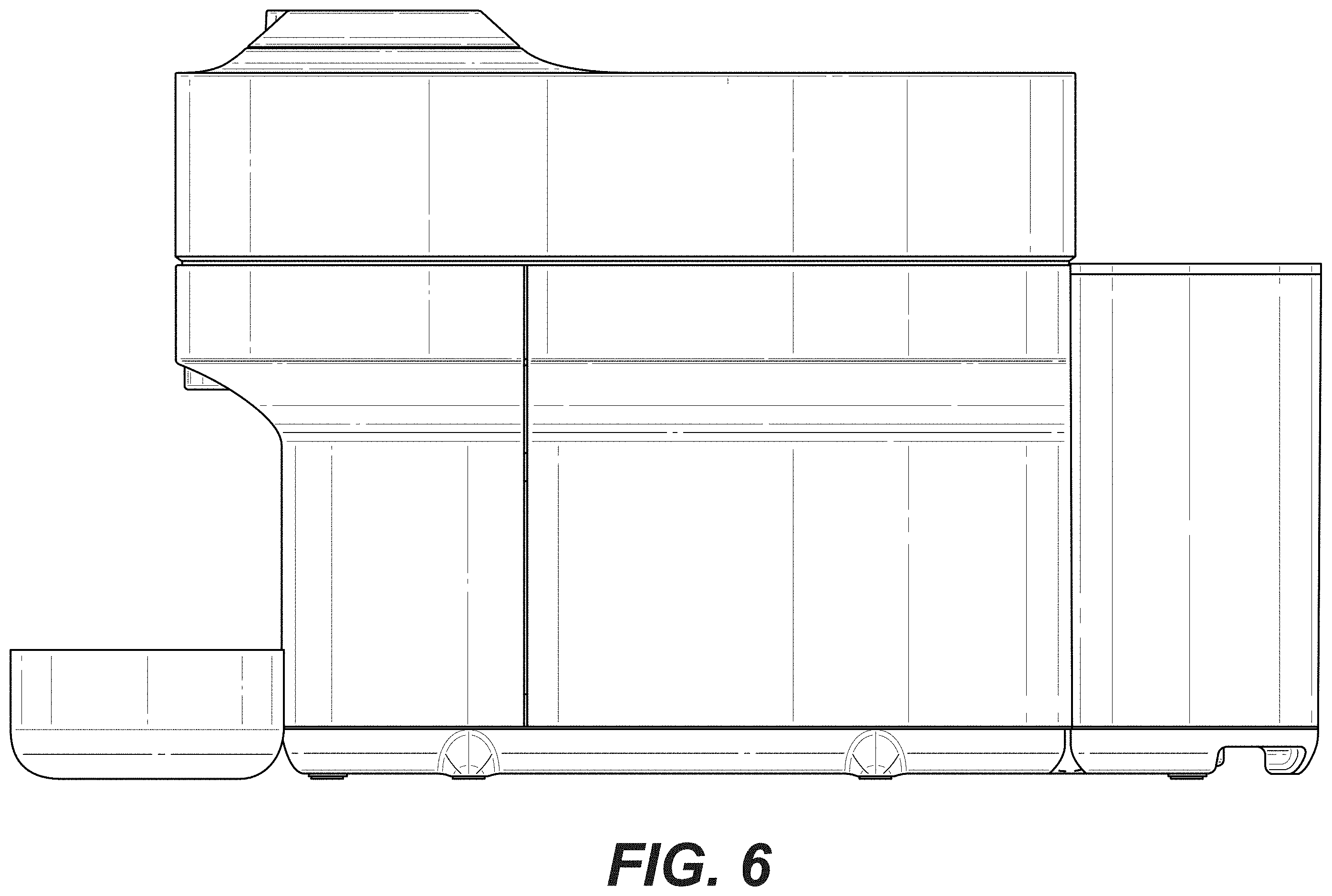 Patent USD1001569 Figure 6 – Coffee machine