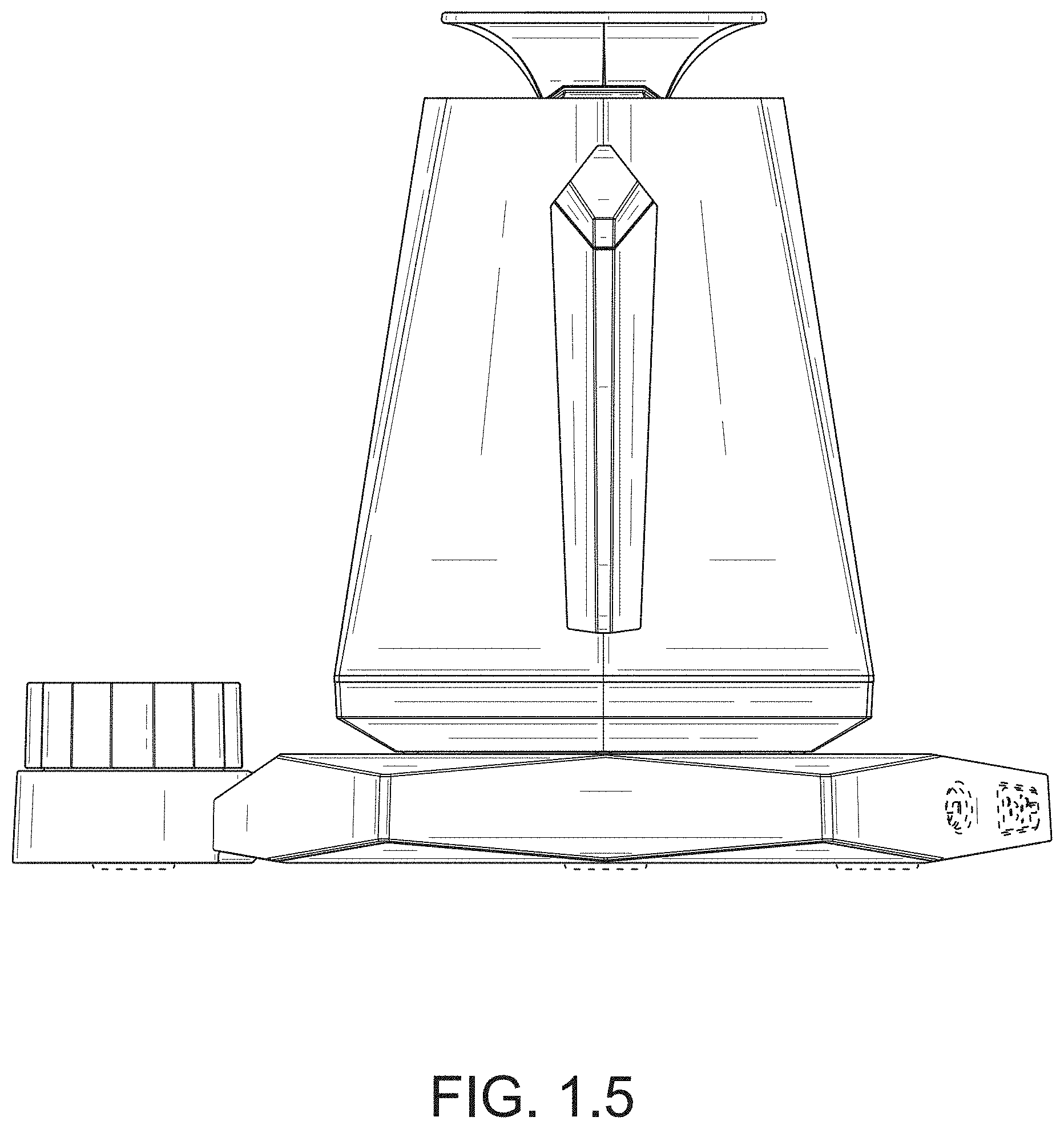 Patent USD1001570 Figure 5 – Electric kettle