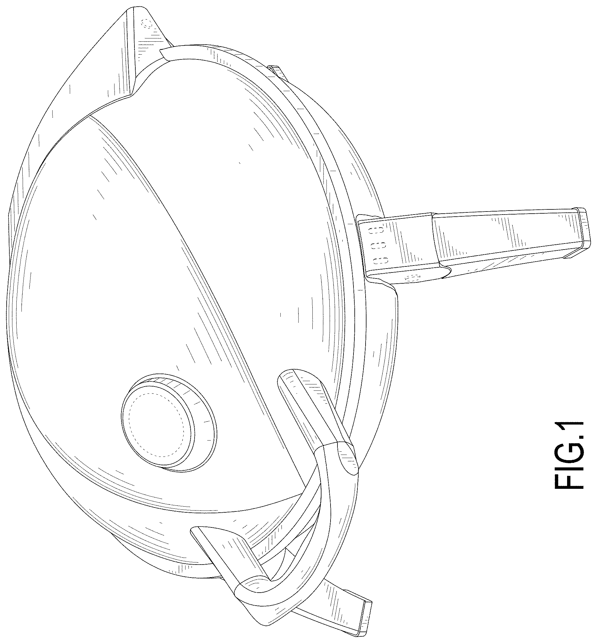 Patent USD1001571 Figure 1 – Barbecue grill