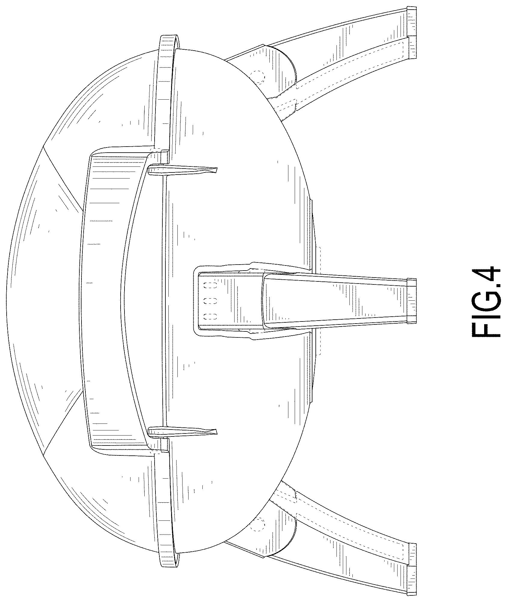 Patent USD1001571 Figure 4 – Barbecue grill