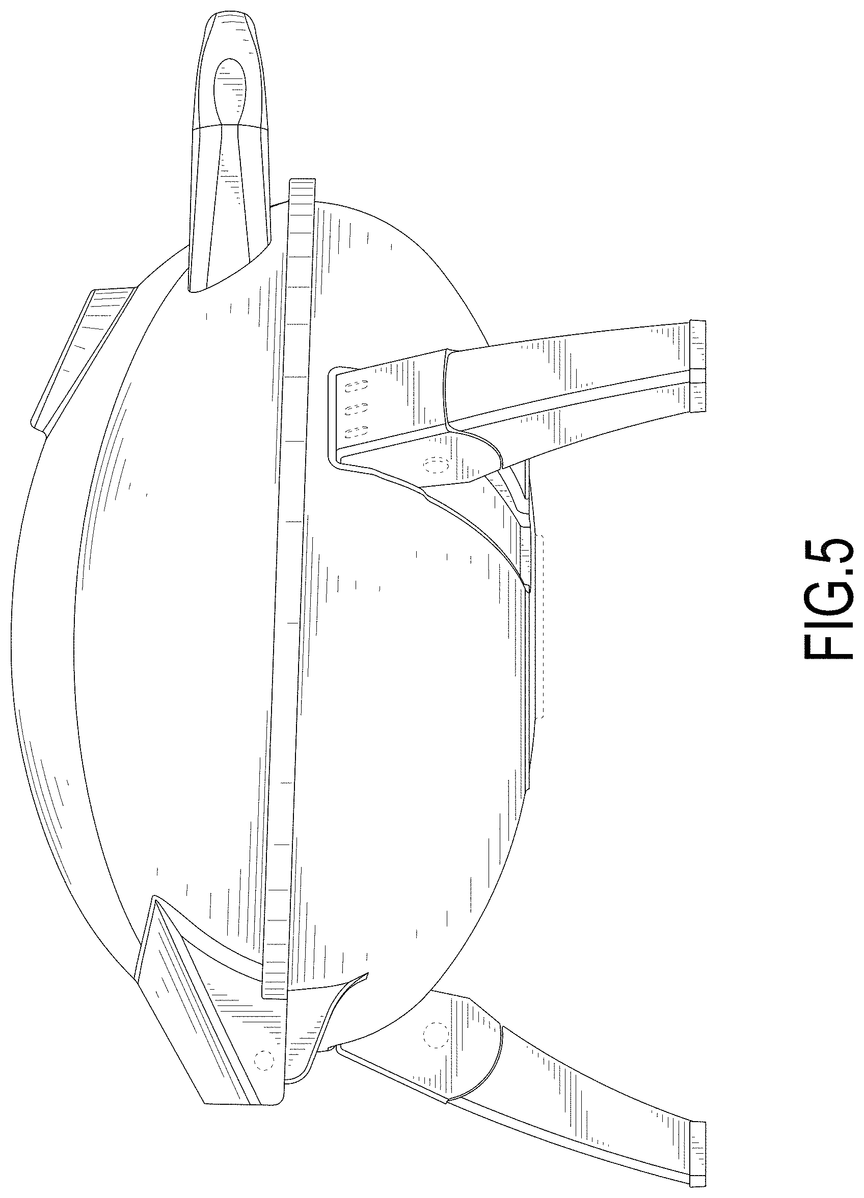 Patent USD1001571 Figure 5 – Barbecue grill
