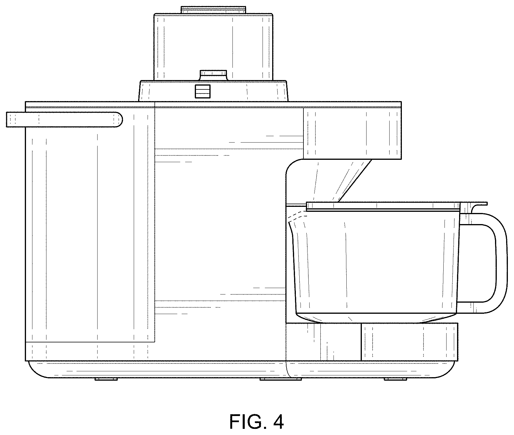 Patent USD1001573 Figure 4 – Food processor