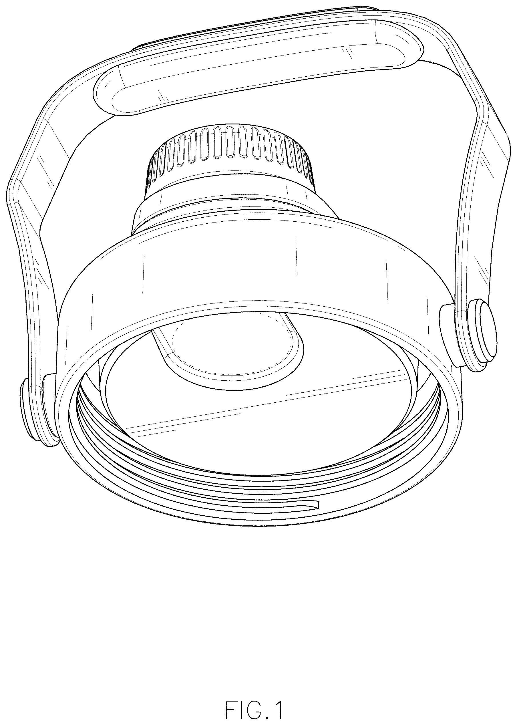 Patent USD1001575 Figure 1 – Cup lid