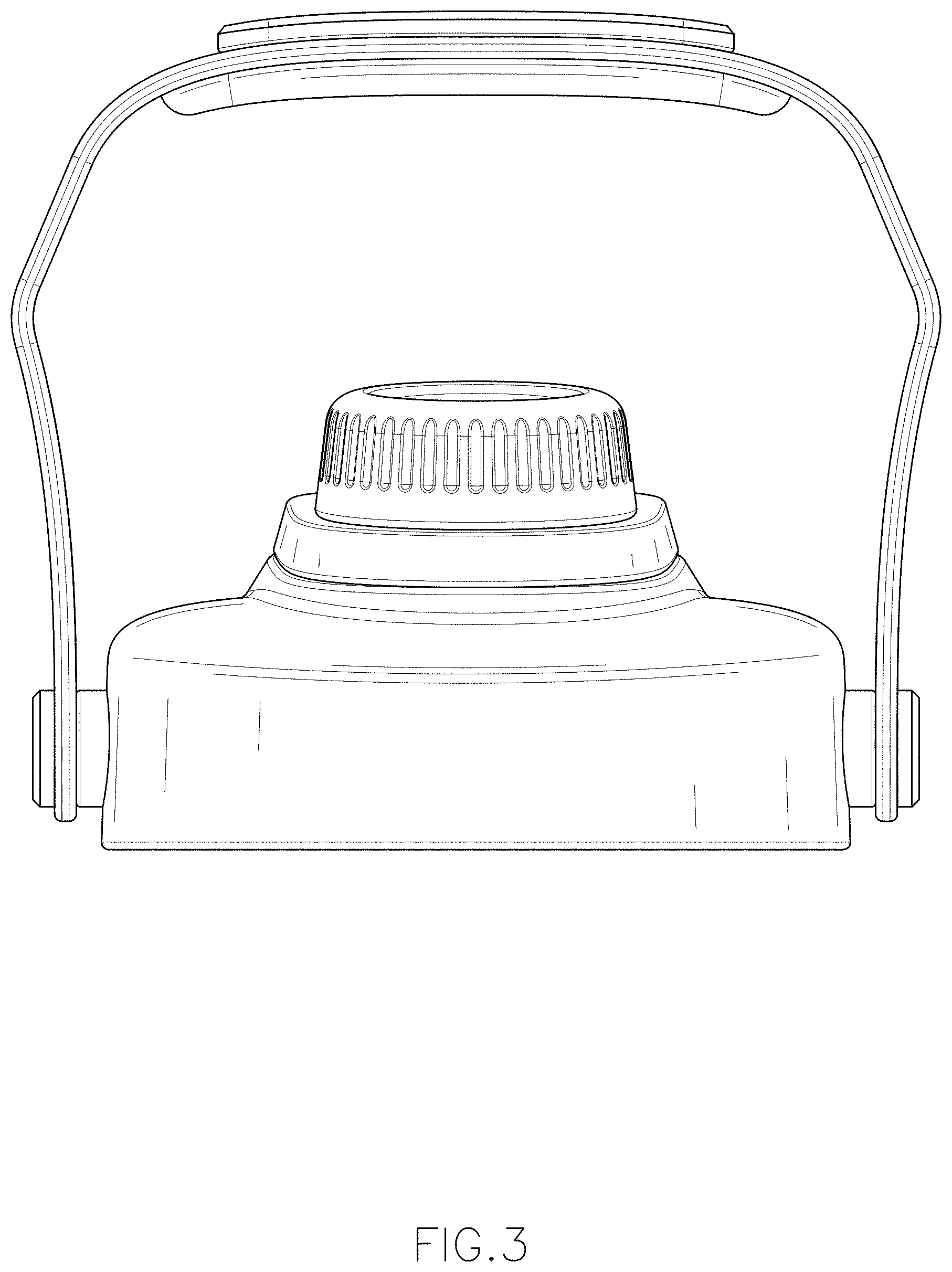 Patent USD1001575 Figure 3 – Cup lid