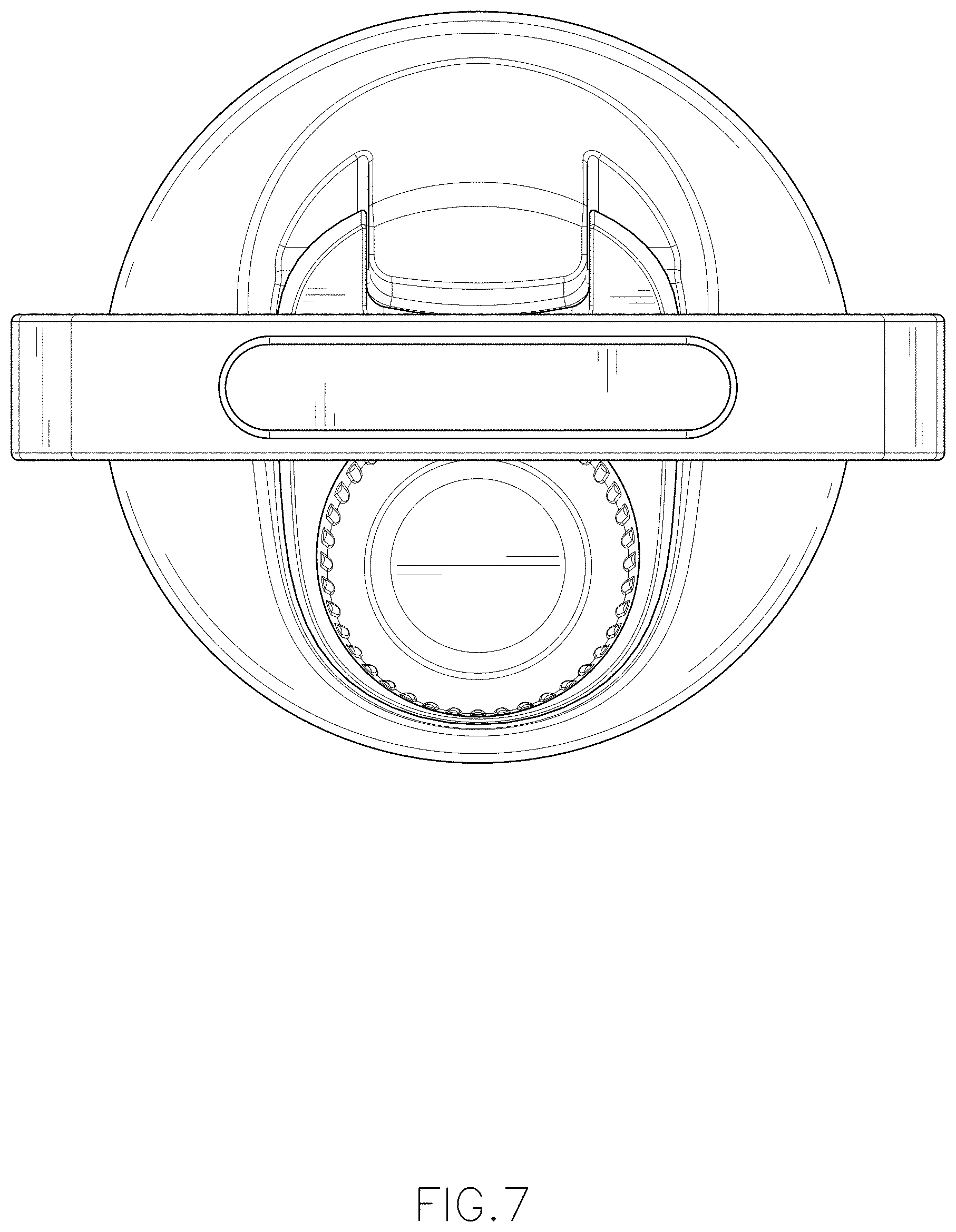 Patent USD1001575 Figure 7 – Cup lid
