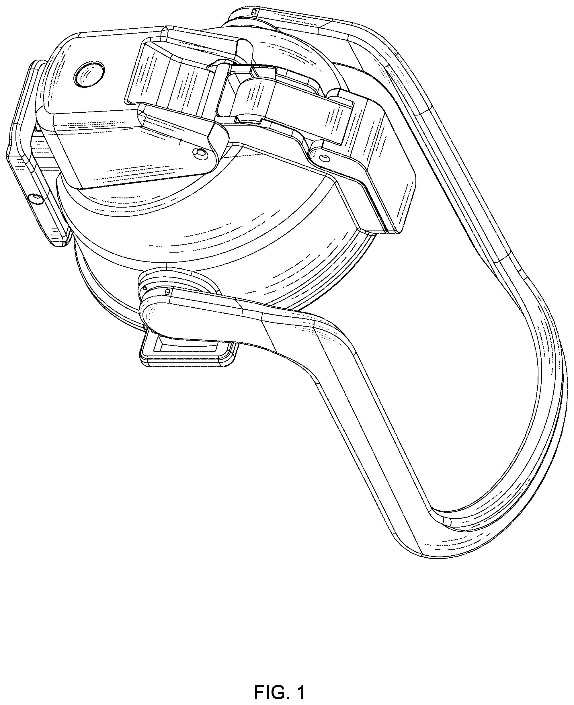 Patent USD1001576 Figure 1 – Cup lid