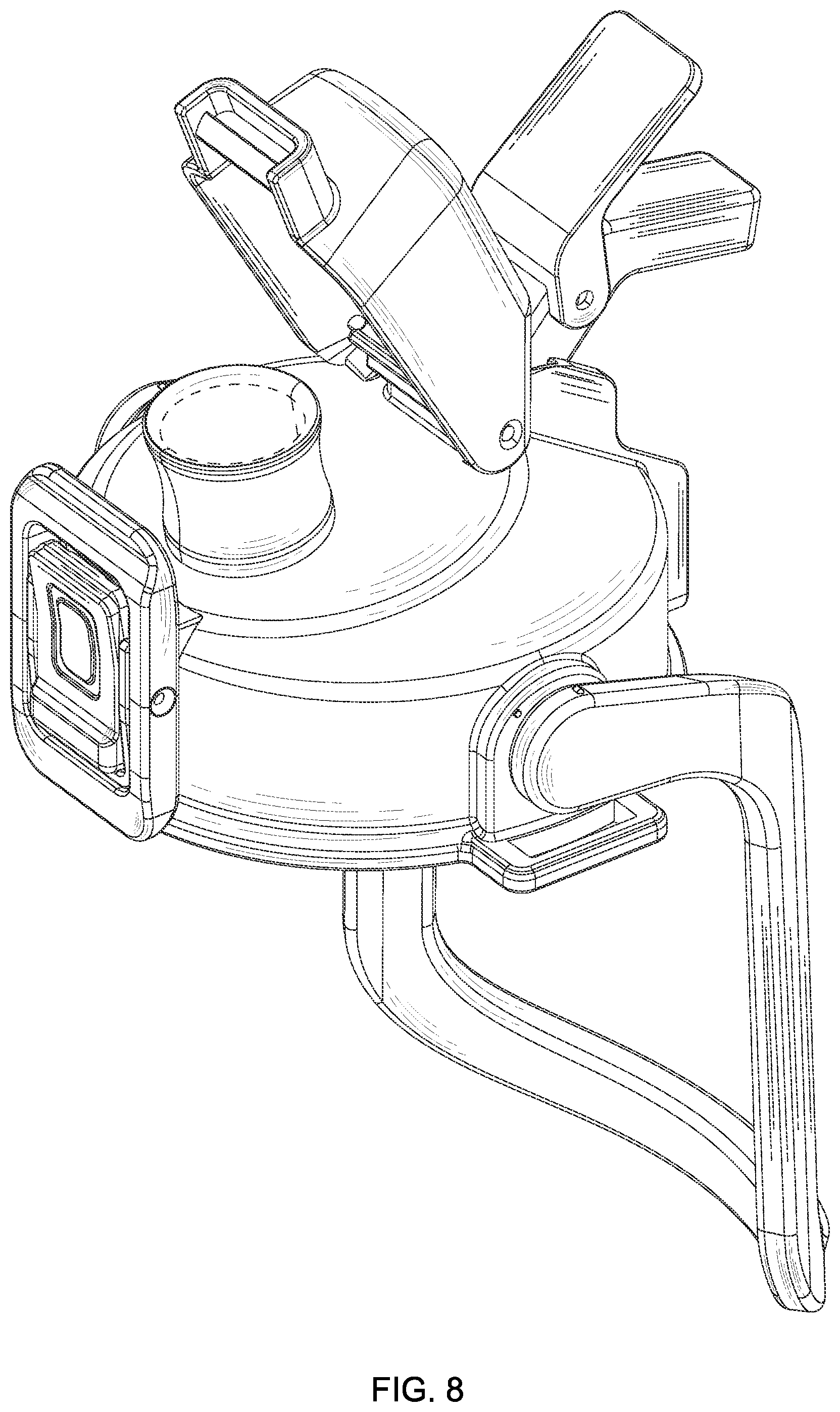 Patent USD1001576 Figure 8 – Cup lid