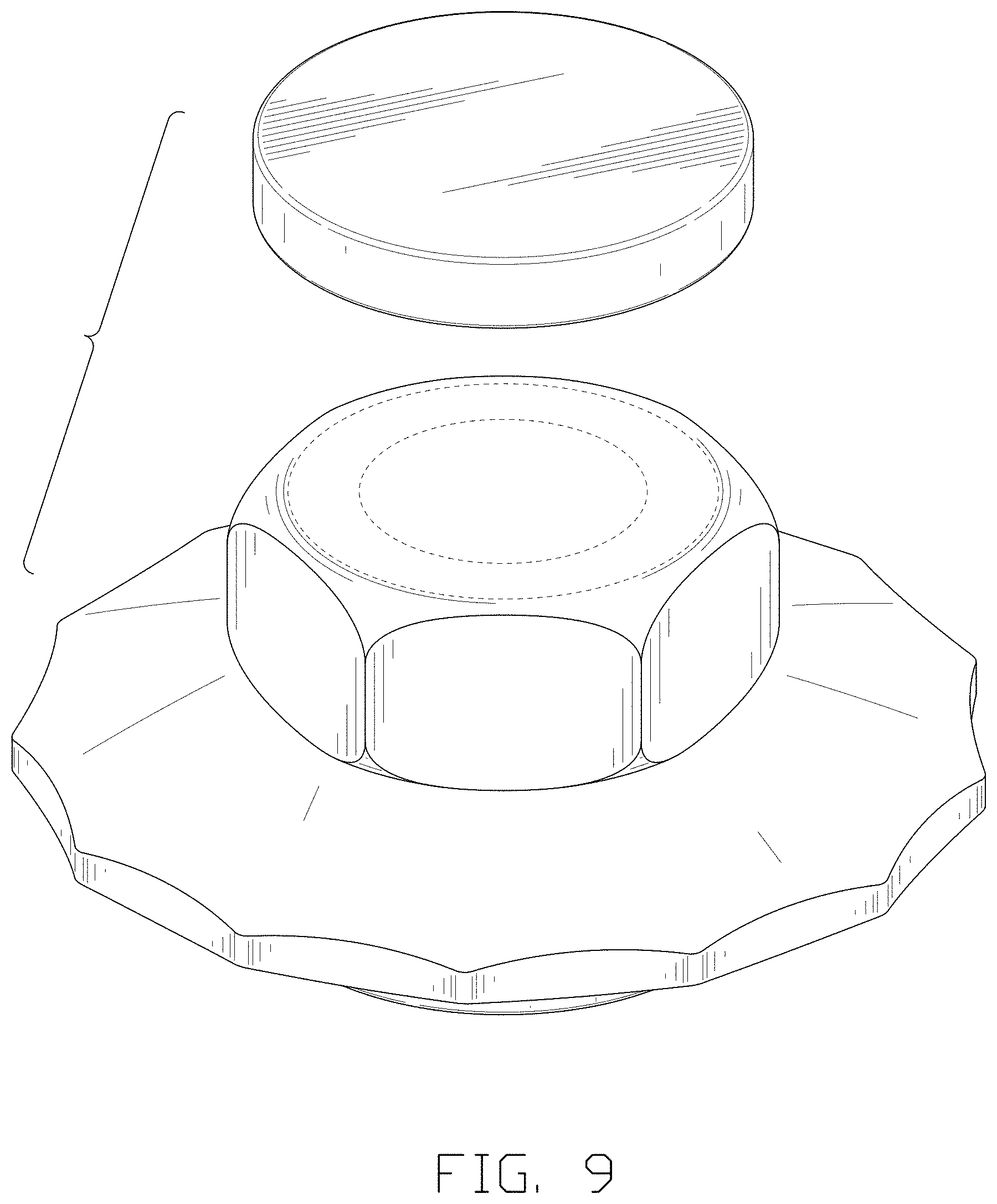 Patent USD1001578 Figure 9 – Cocktail smoker tool