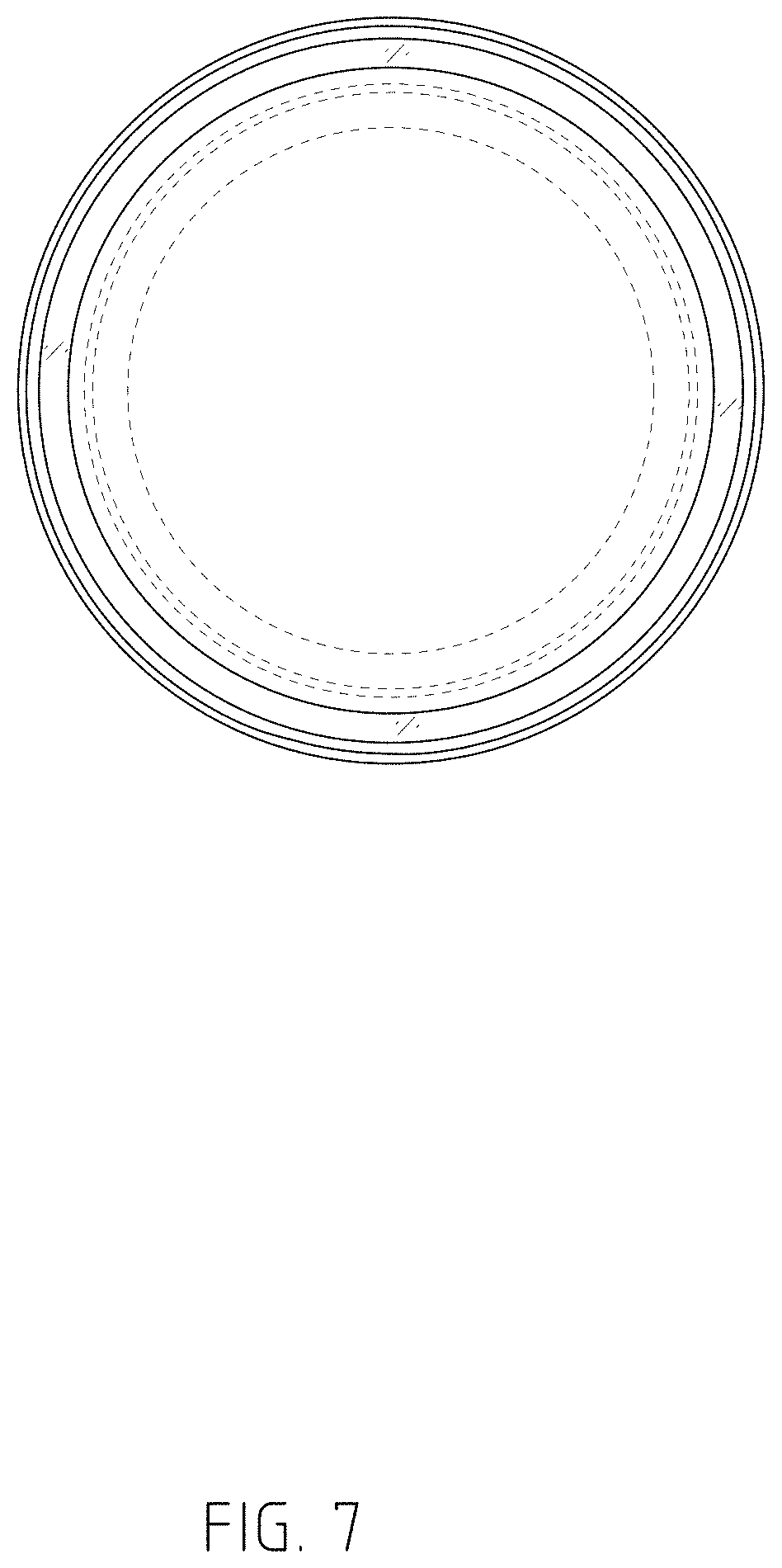 Patent USD1001580 Figure 7 – Glass