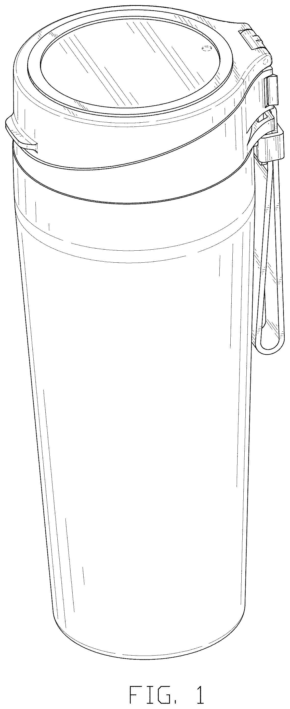 Patent USD1001581 Figure 1 – Juice cup