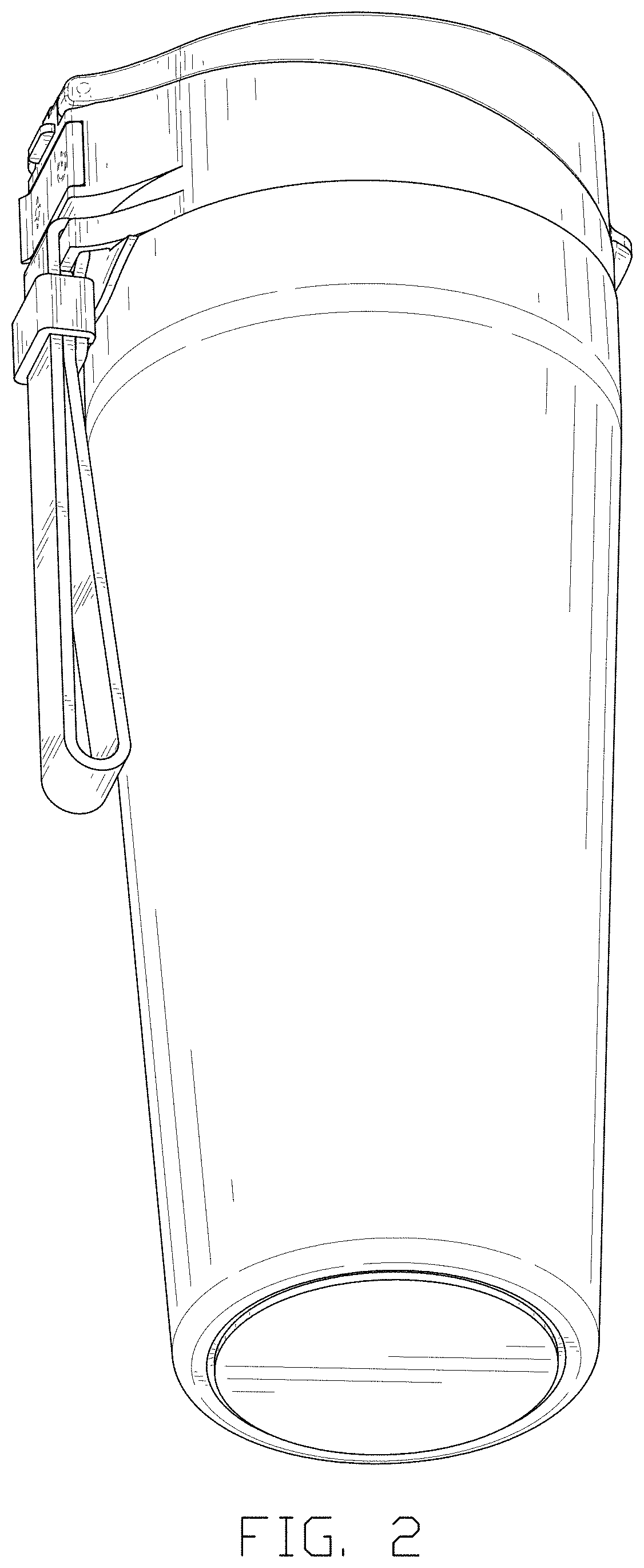 Patent USD1001581 Figure 2 – Juice cup