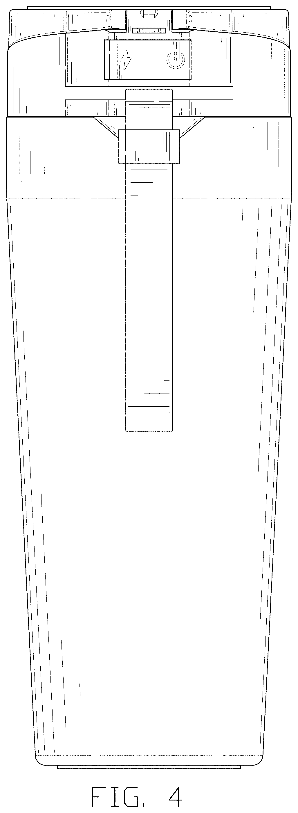 Patent USD1001581 Figure 4 – Juice cup