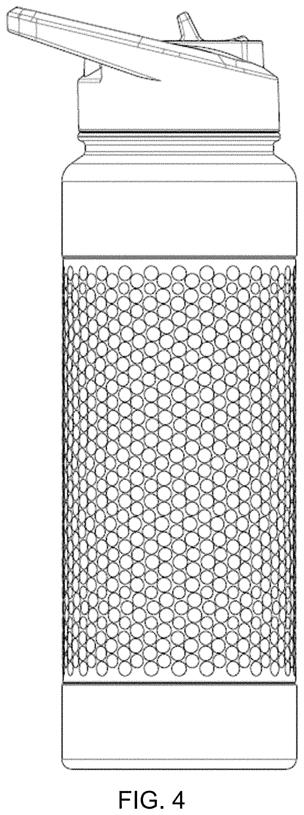 Patent USD1001582 Figure 4 – Golf-themed beverage container