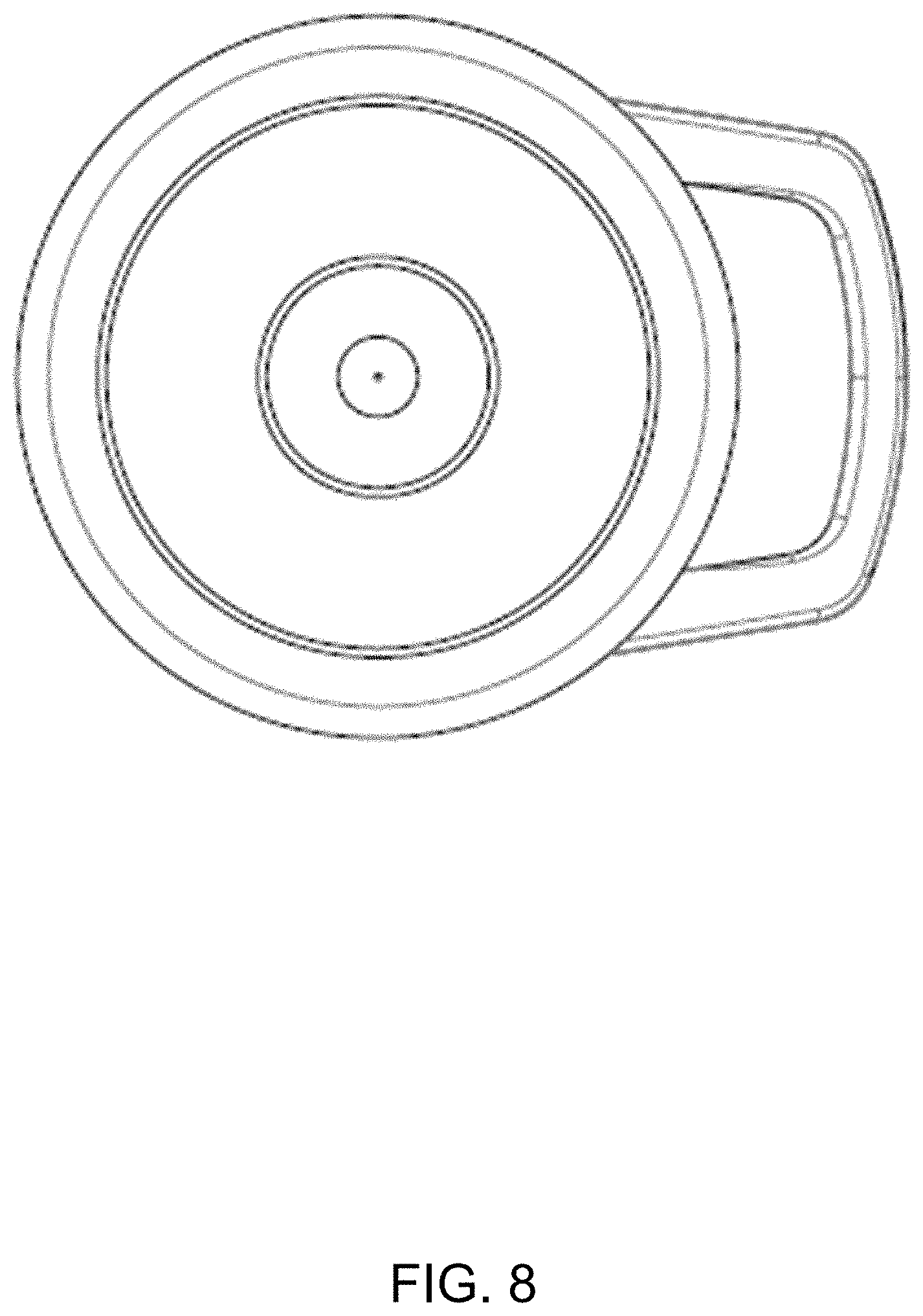 Patent USD1001582 Figure 8 – Golf-themed beverage container