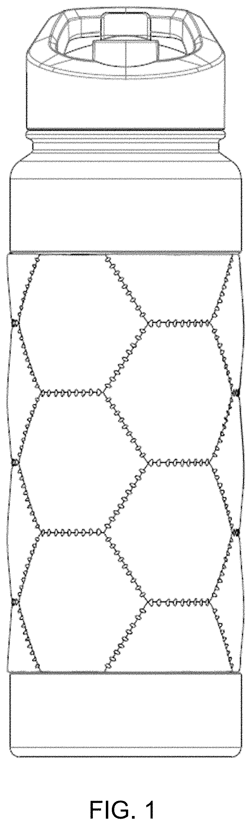 Patent USD1001583 Figure 1 – Soccer-themed beverage container