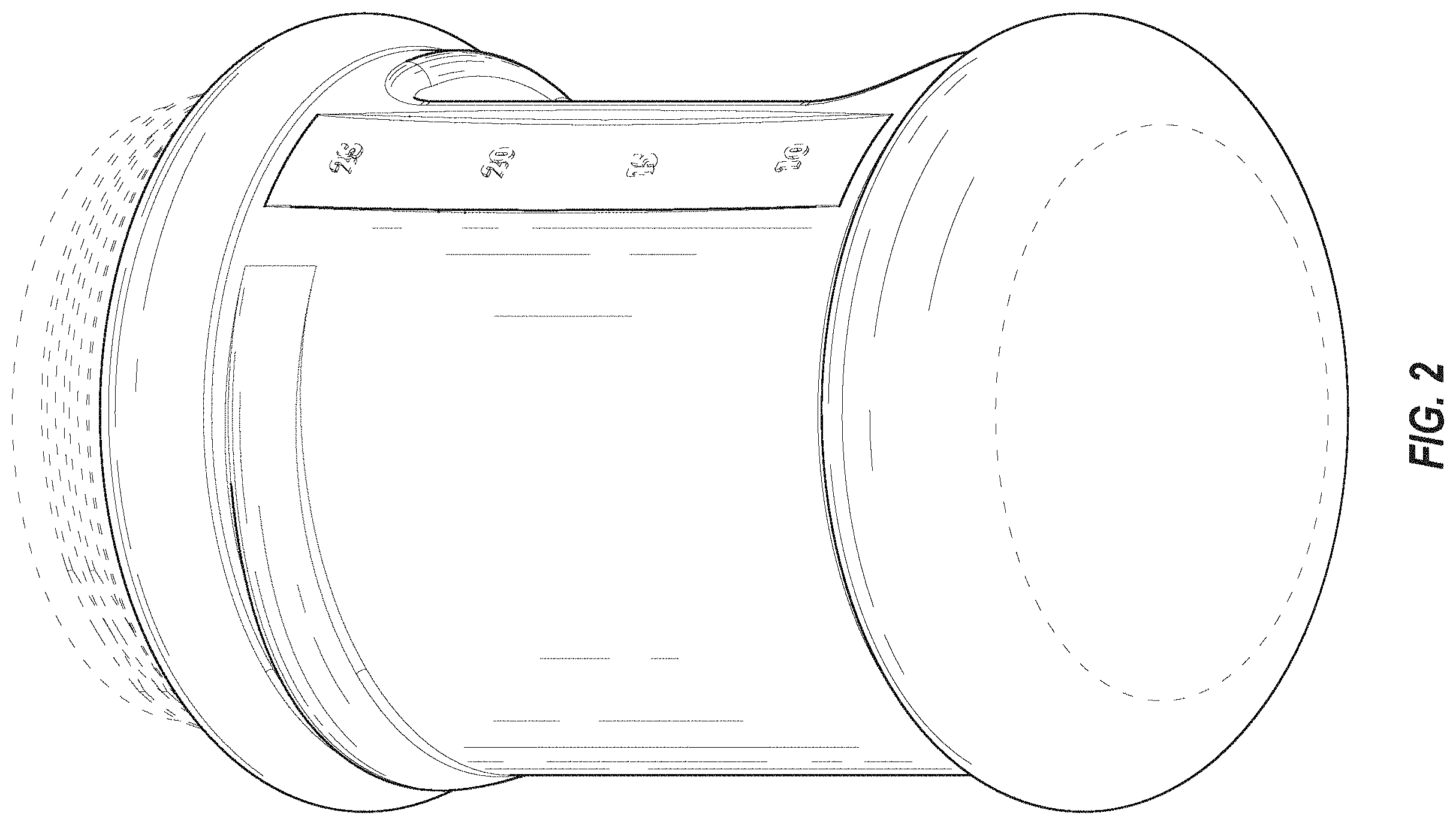 Patent USD1001584 Figure 2 – Container