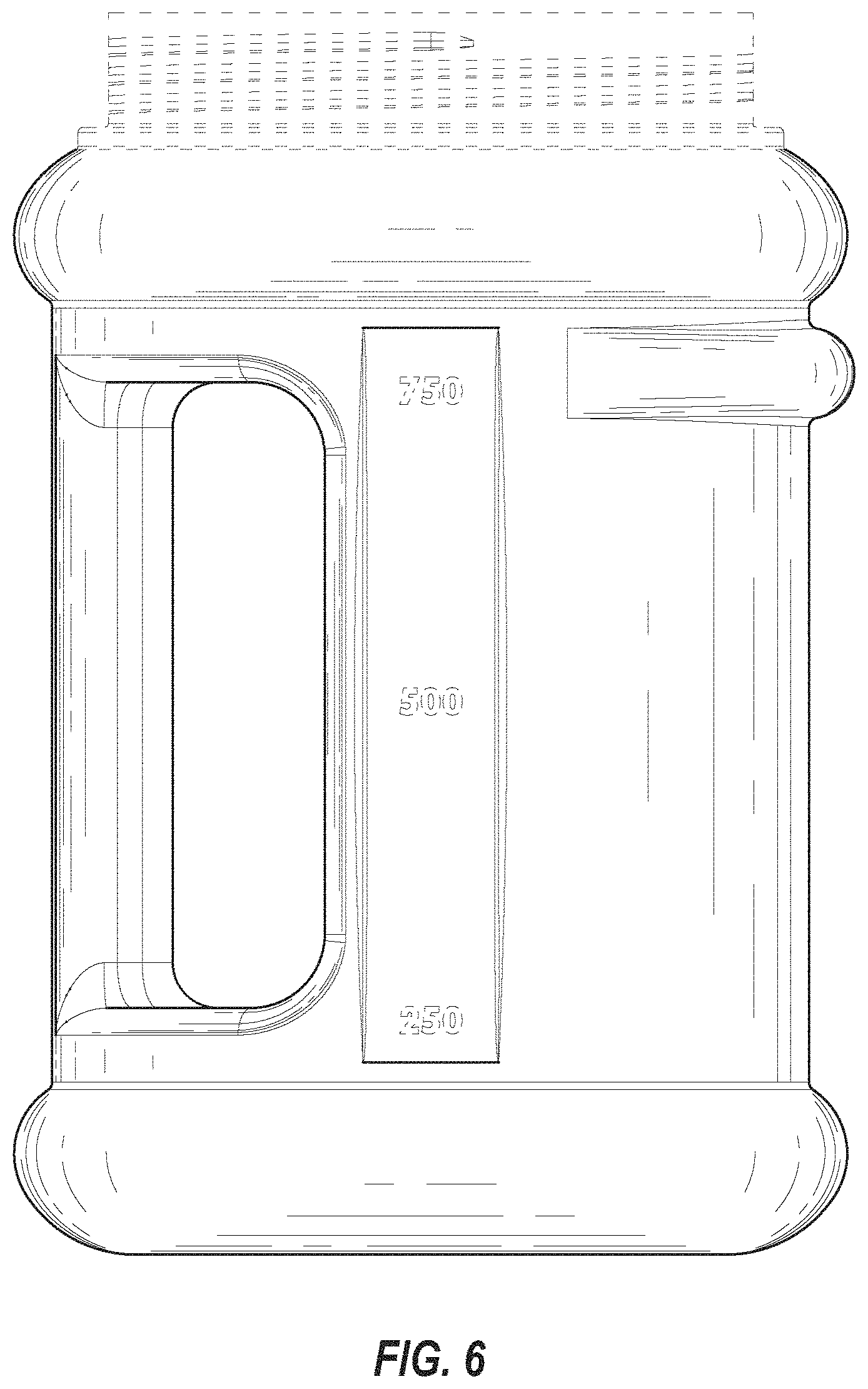 Patent USD1001584 Figure 6 – Container