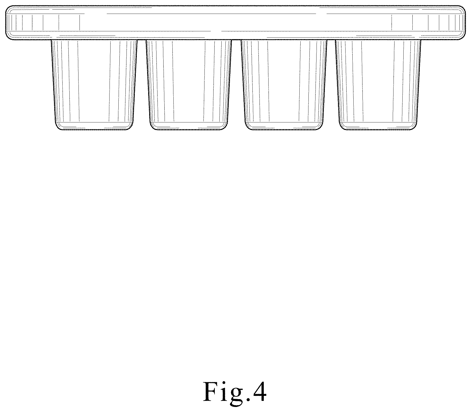 Patent USD1001587 Figure 4 – Tray
