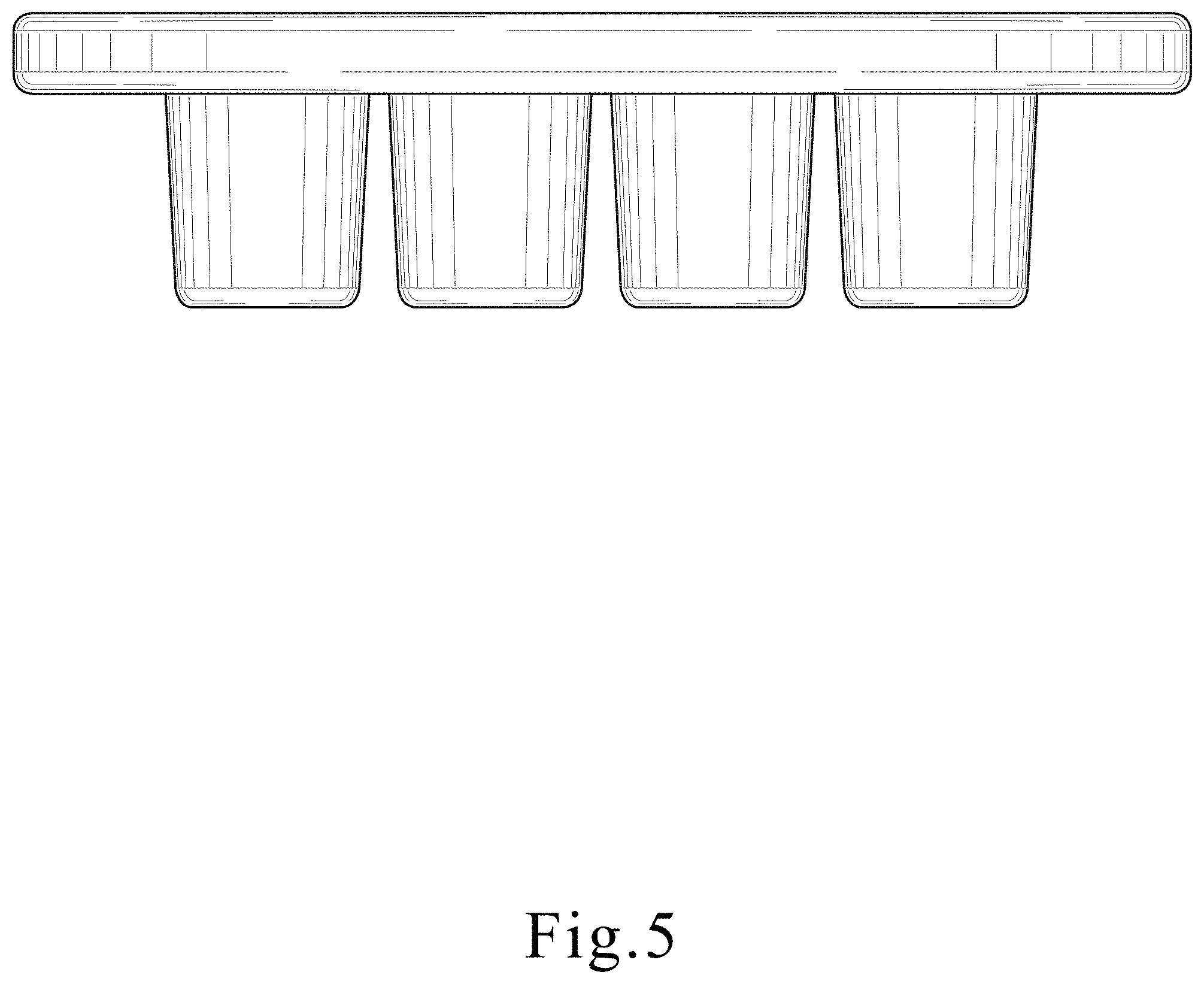 Patent USD1001587 Figure 5 – Tray