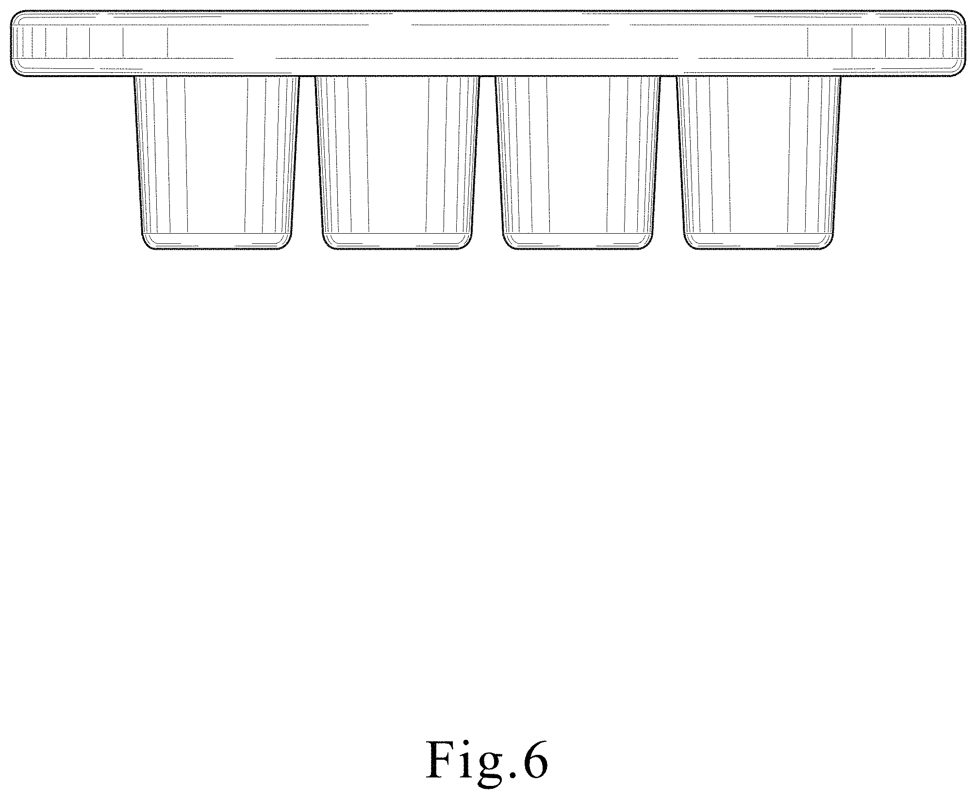 Patent USD1001587 Figure 6 – Tray