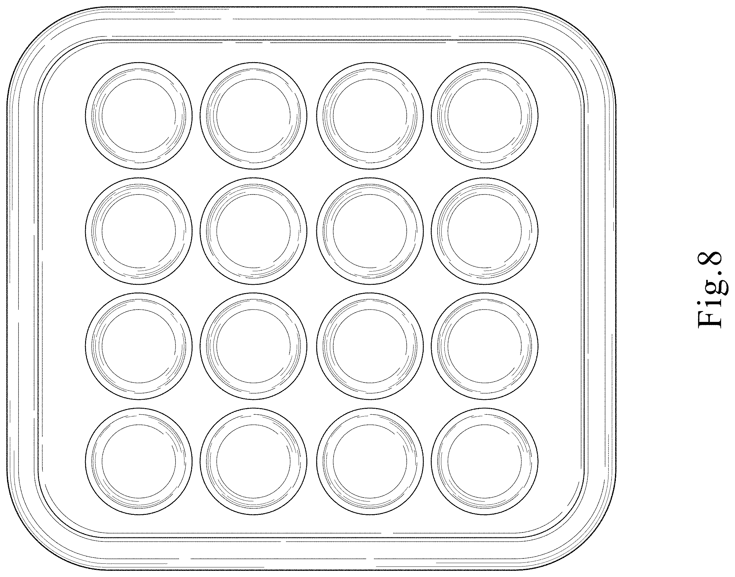 Patent USD1001587 Figure 8 – Tray