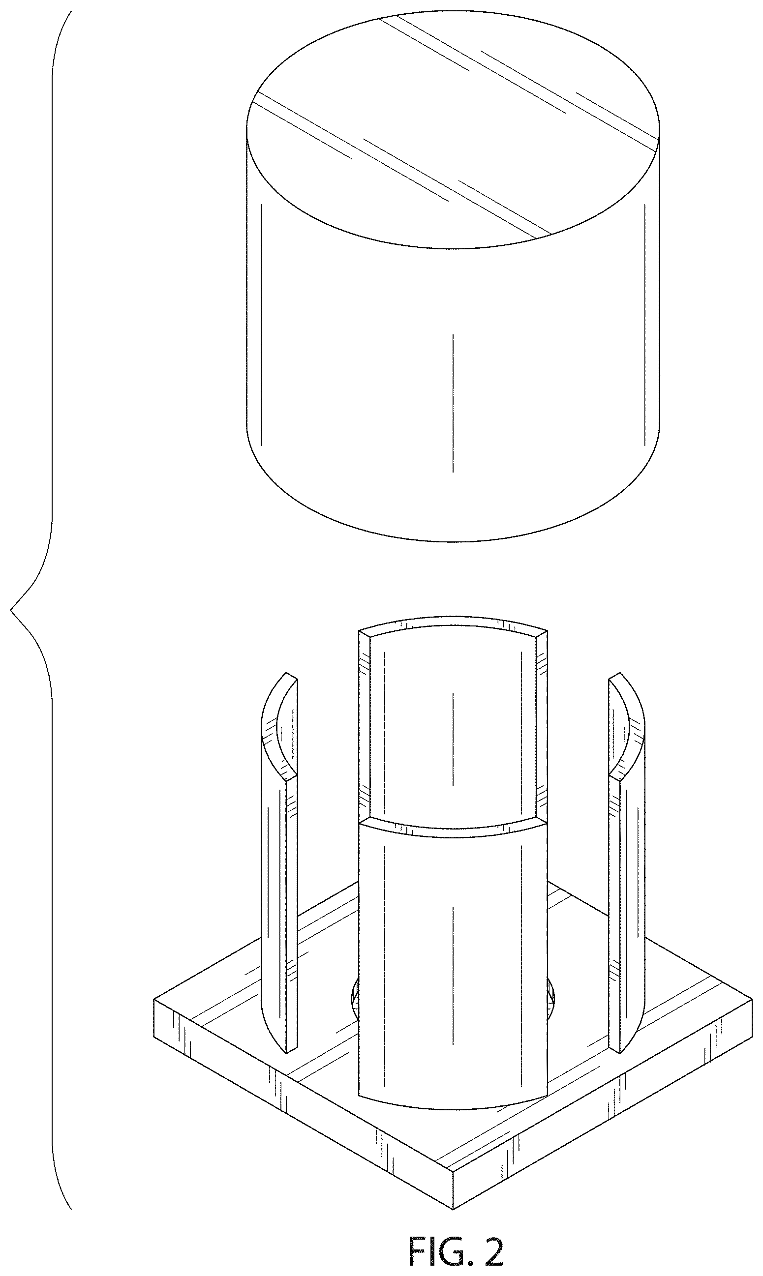 Patent USD1001589 Figure 2 – Canning lid storage set