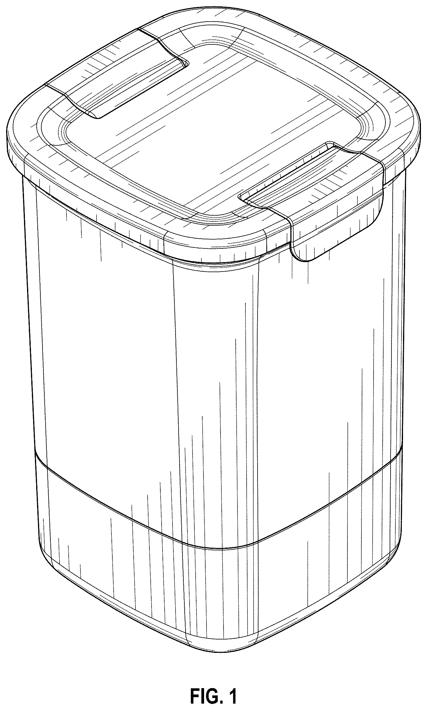 Patent USD1001590 Figure 1 – Sealable canister