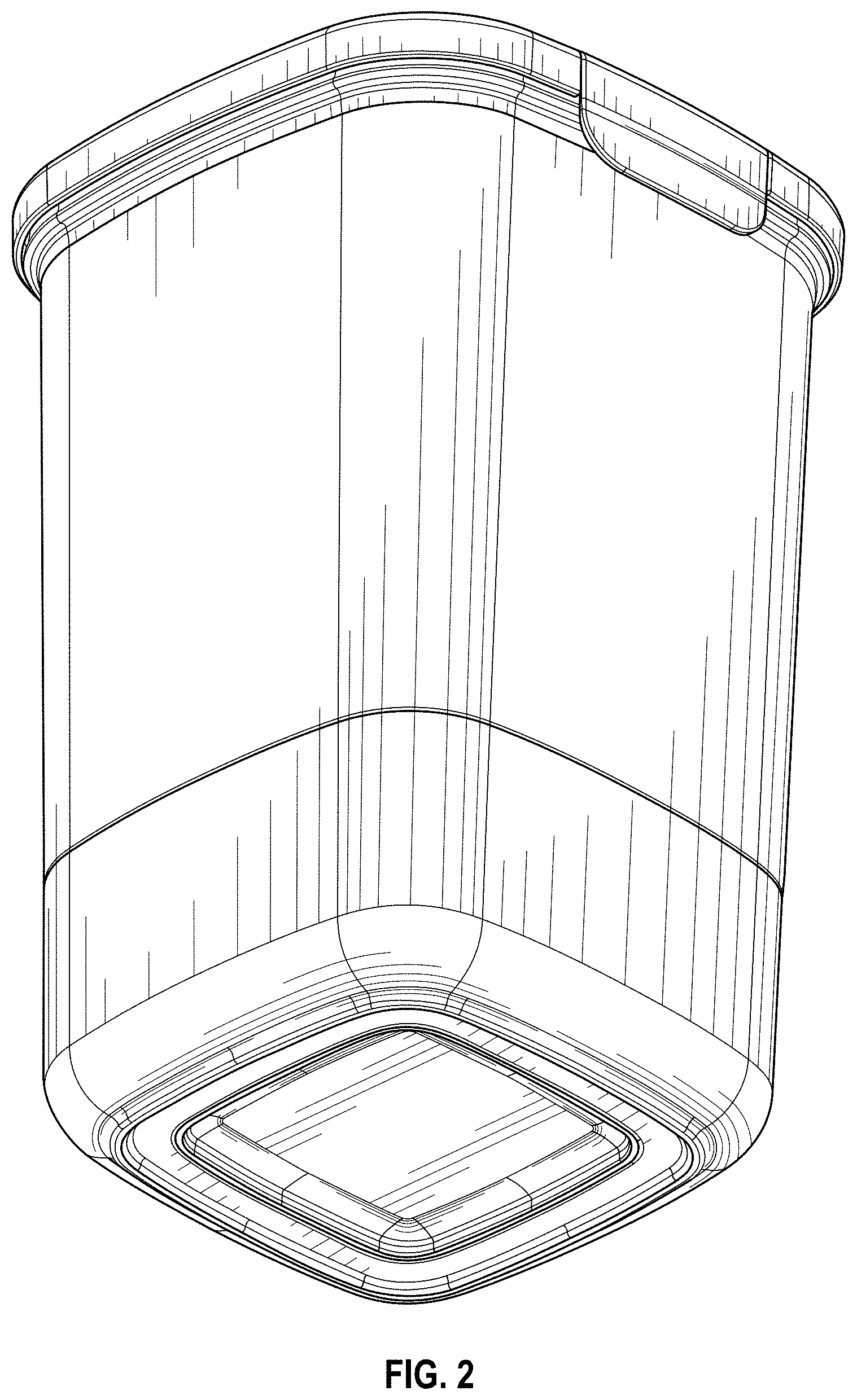 Patent USD1001590 Figure 2 – Sealable canister