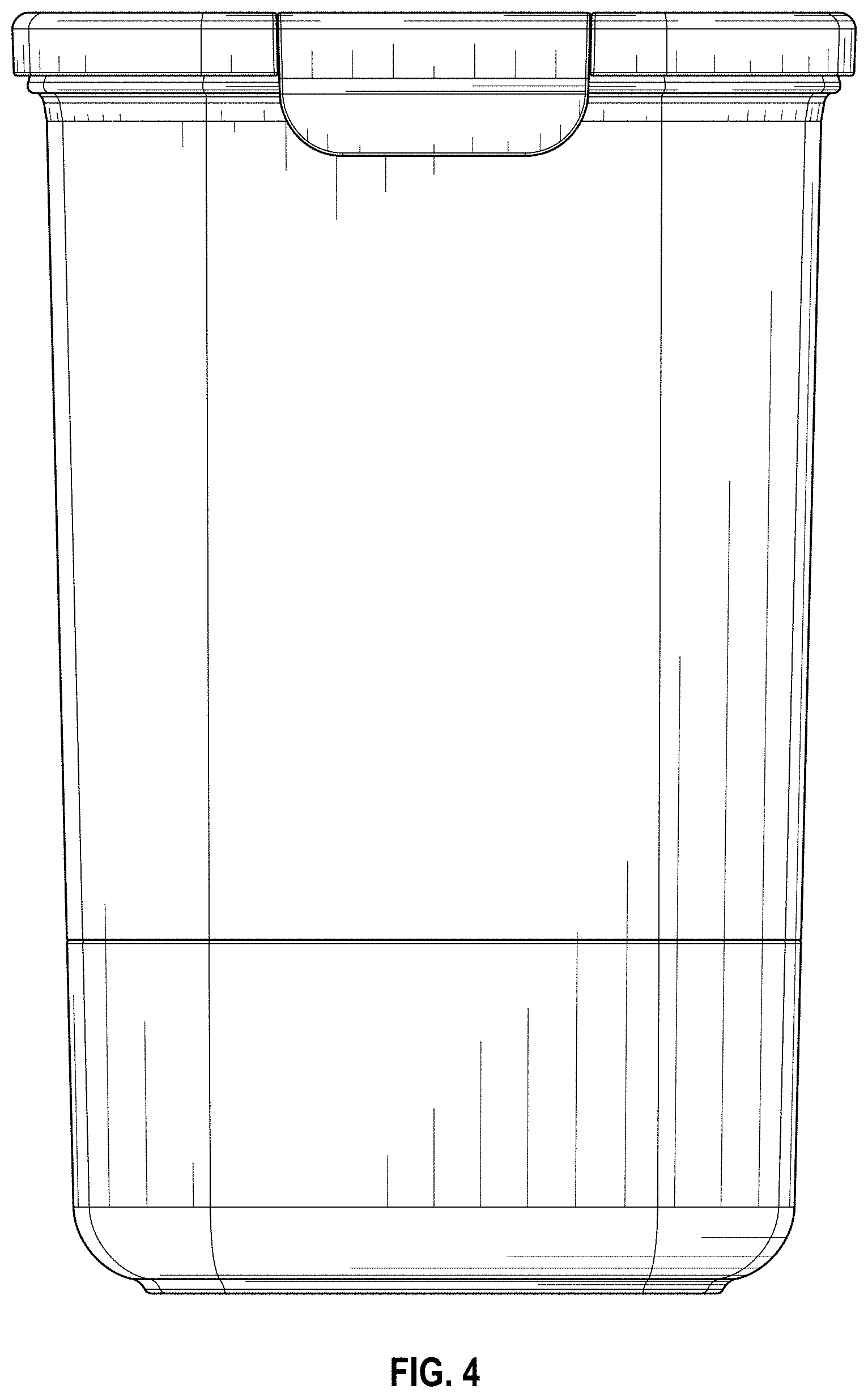 Patent USD1001590 Figure 4 – Sealable canister