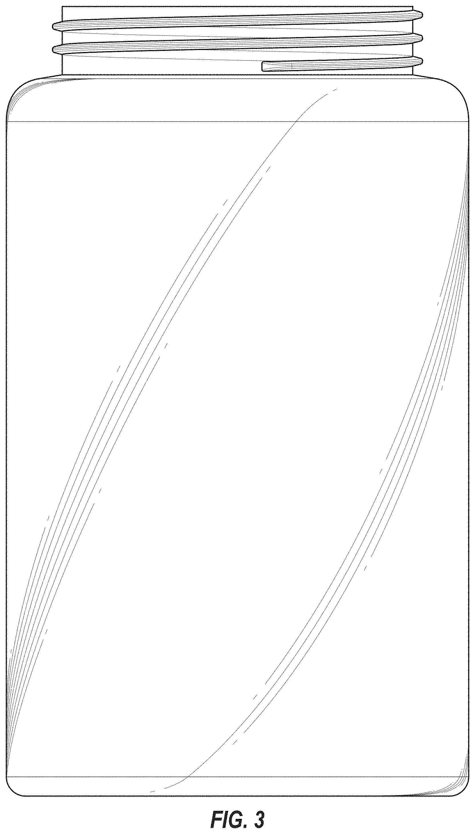 Patent USD1001592 Figure 3 – Container