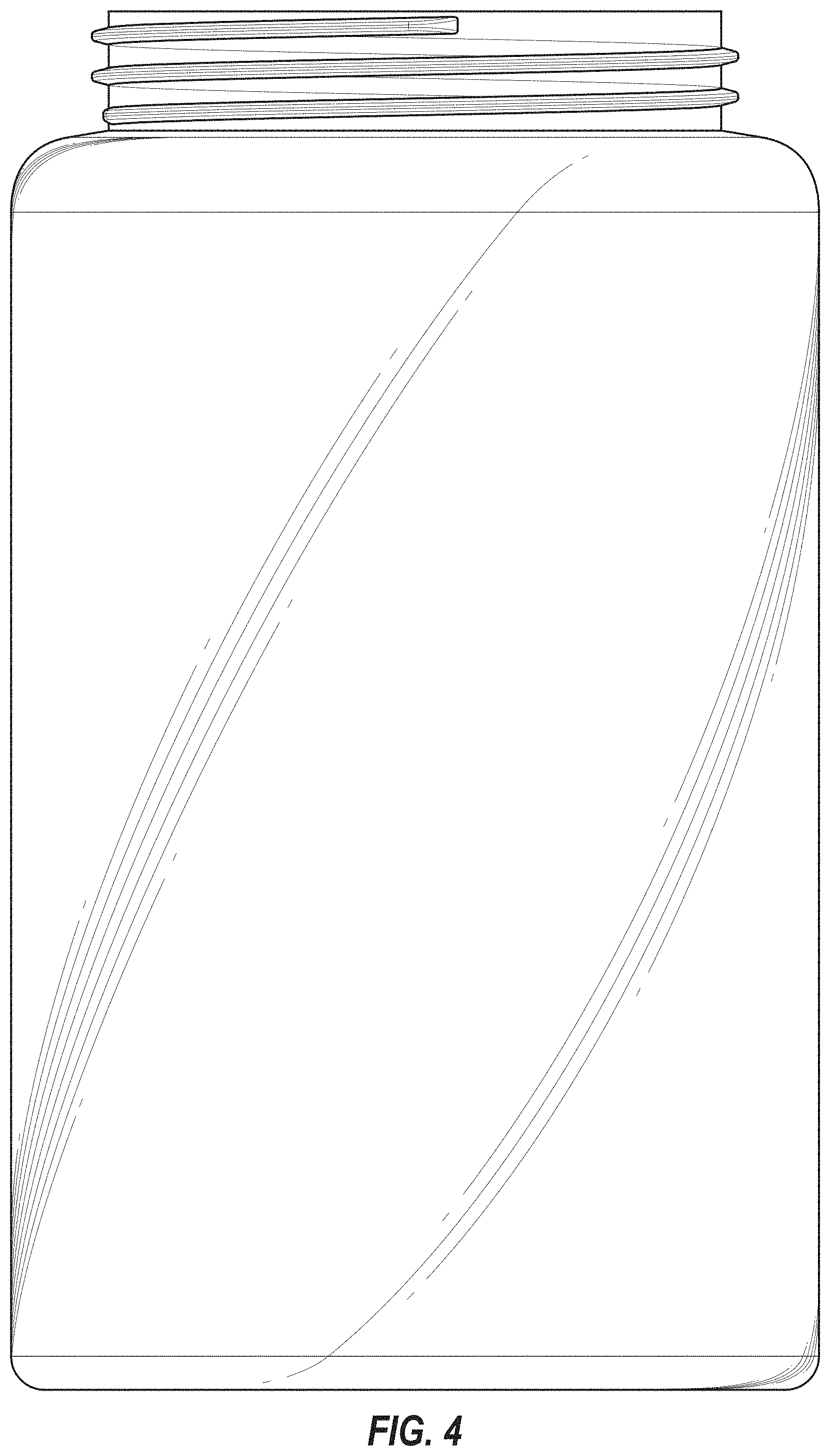 Patent USD1001592 Figure 4 – Container