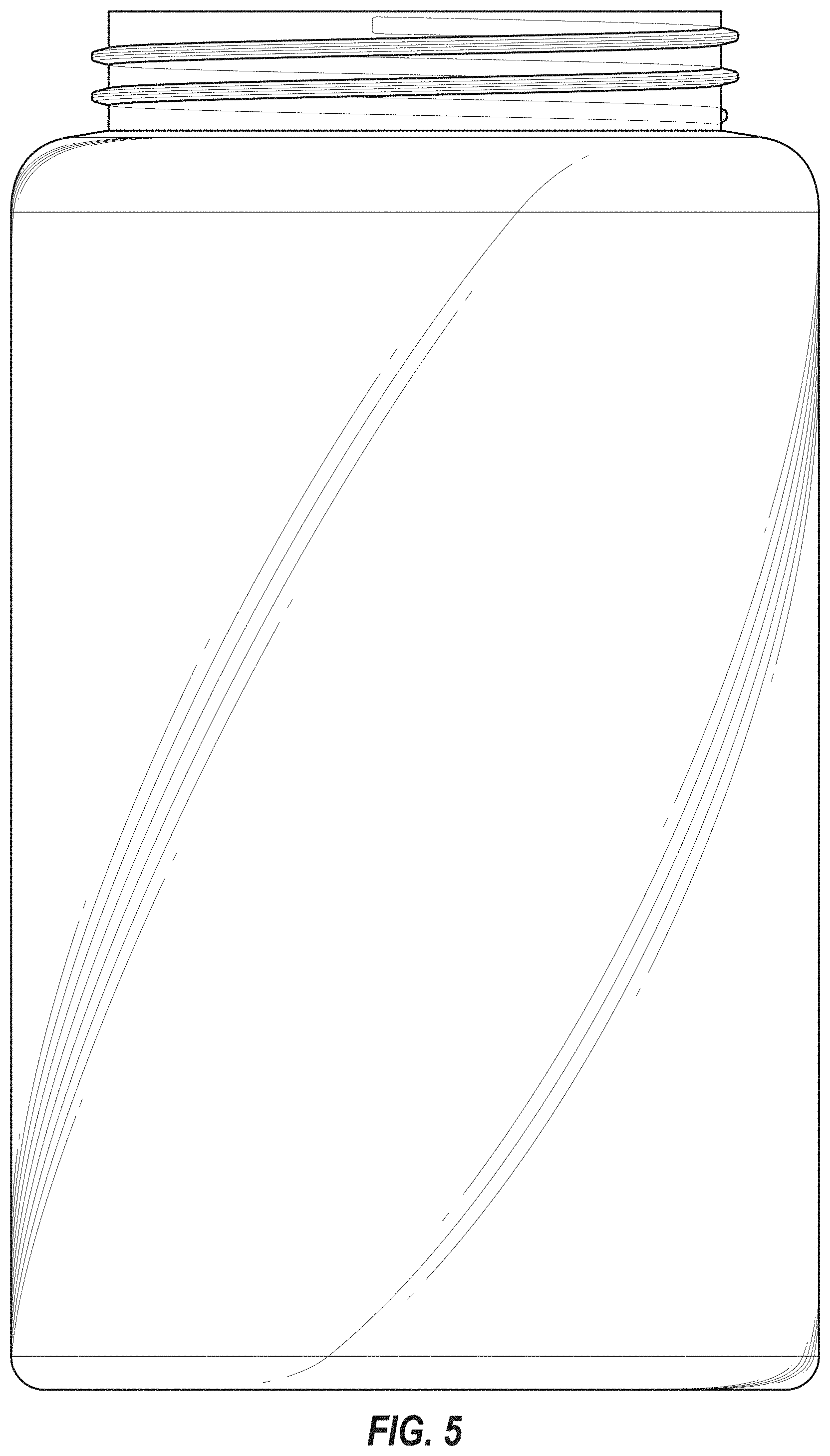 Patent USD1001592 Figure 5 – Container