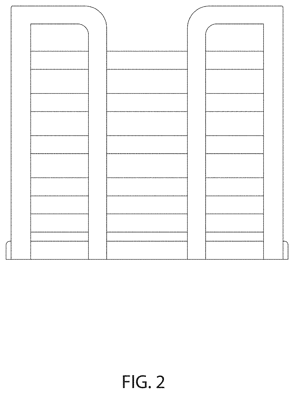 Patent USD1001594 Figure 2 – Napkin holder
