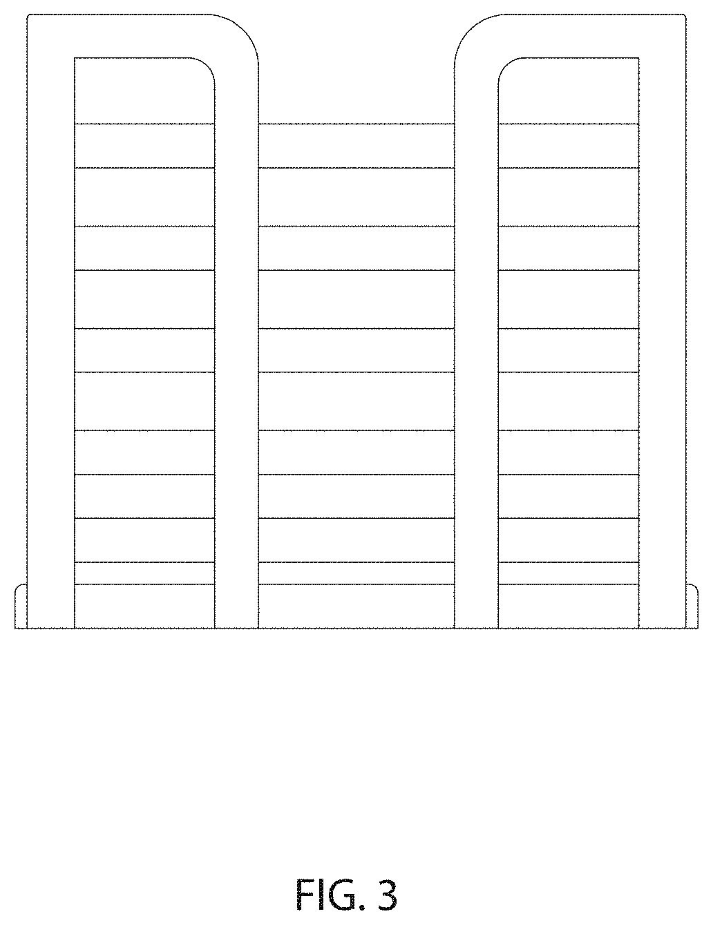 Patent USD1001594 Figure 3 – Napkin holder