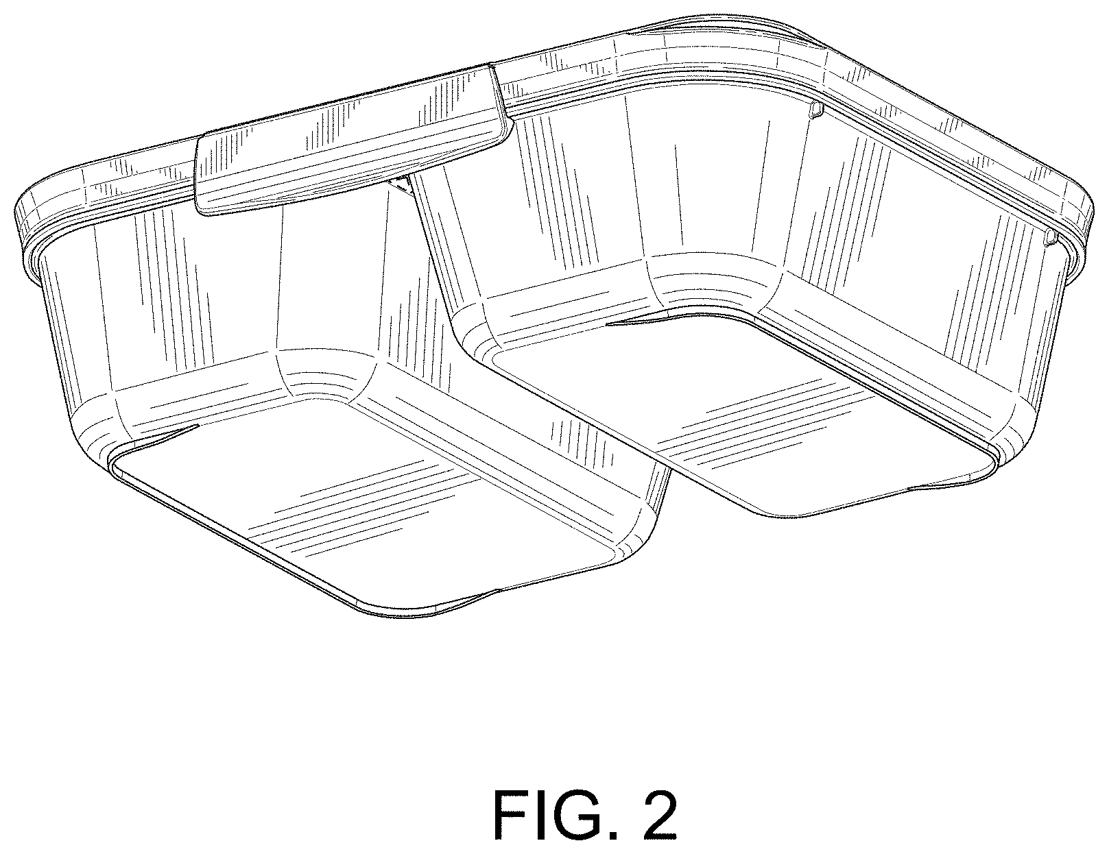 Patent USD1001597 Figure 2 – Lidded container