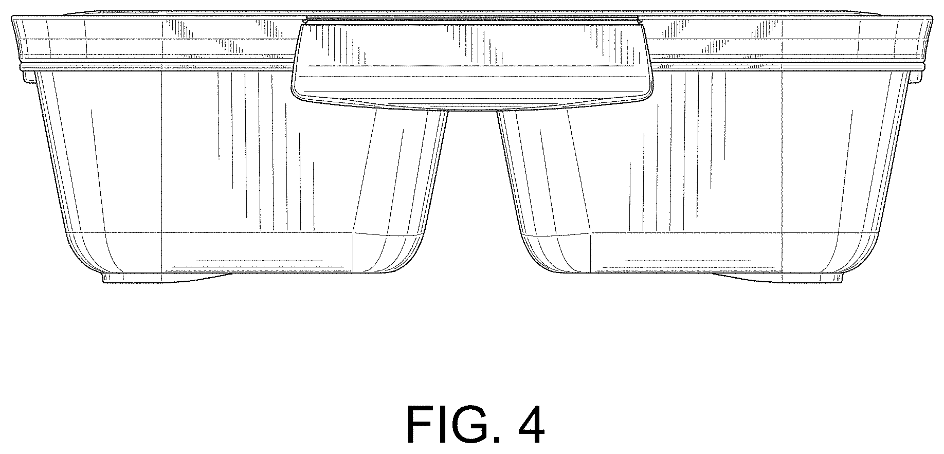 Patent USD1001597 Figure 4 – Lidded container
