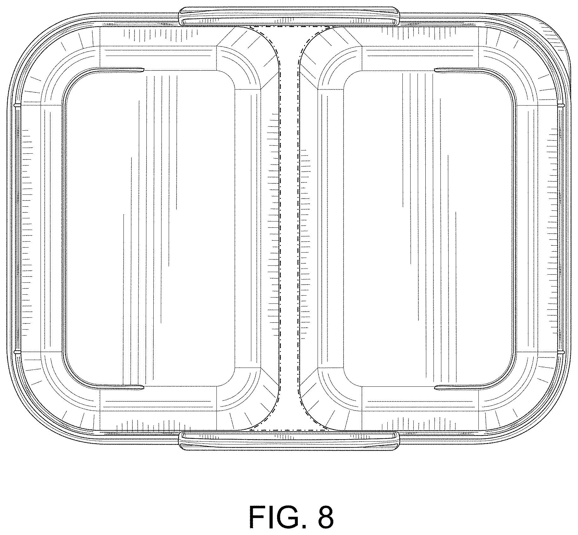 Patent USD1001597 Figure 8 – Lidded container