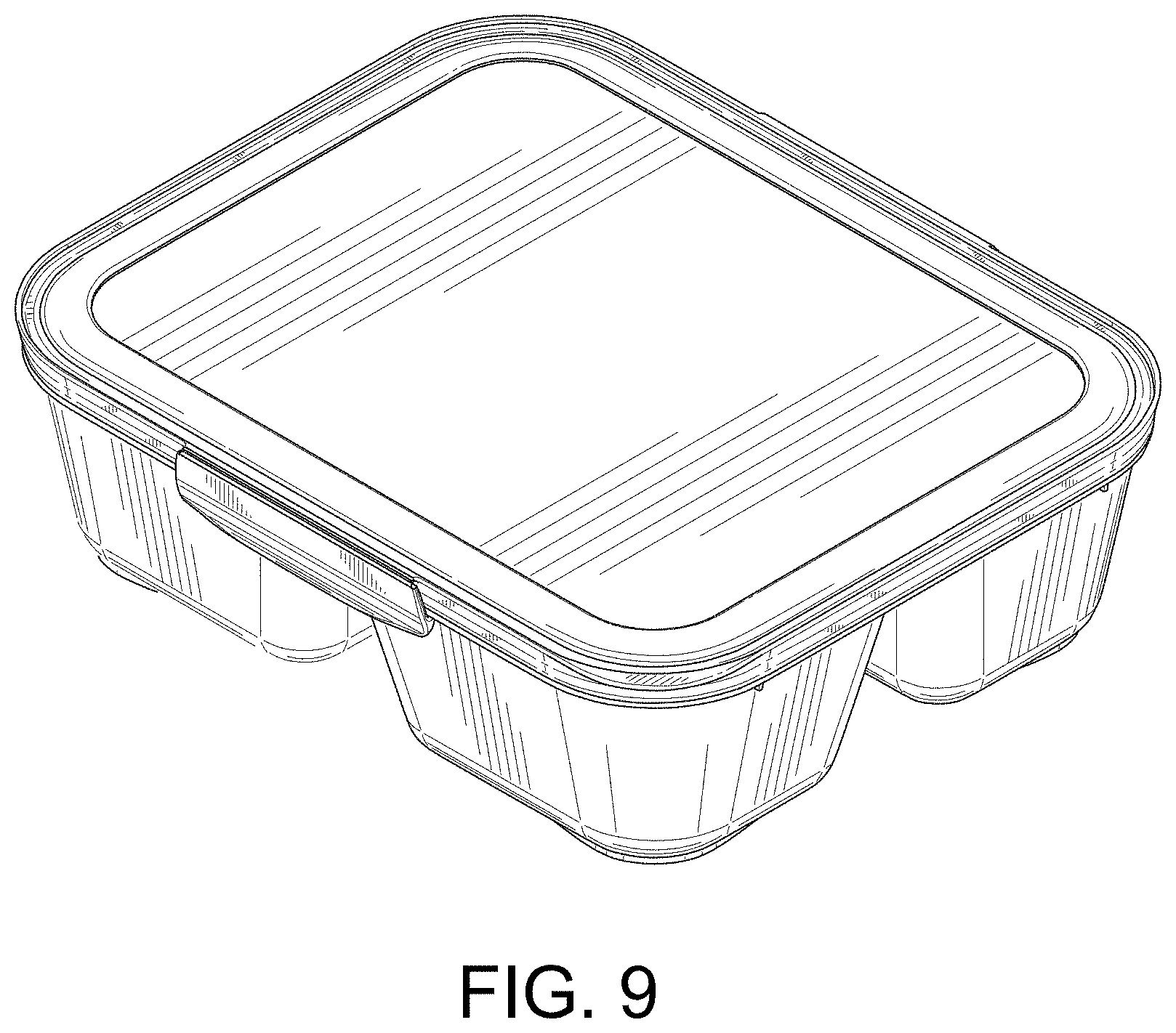 Patent USD1001597 Figure 9 – Lidded container