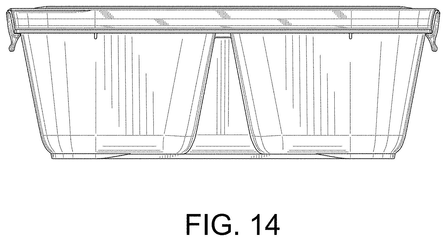 Patent USD1001597 Figure 14 – Lidded container
