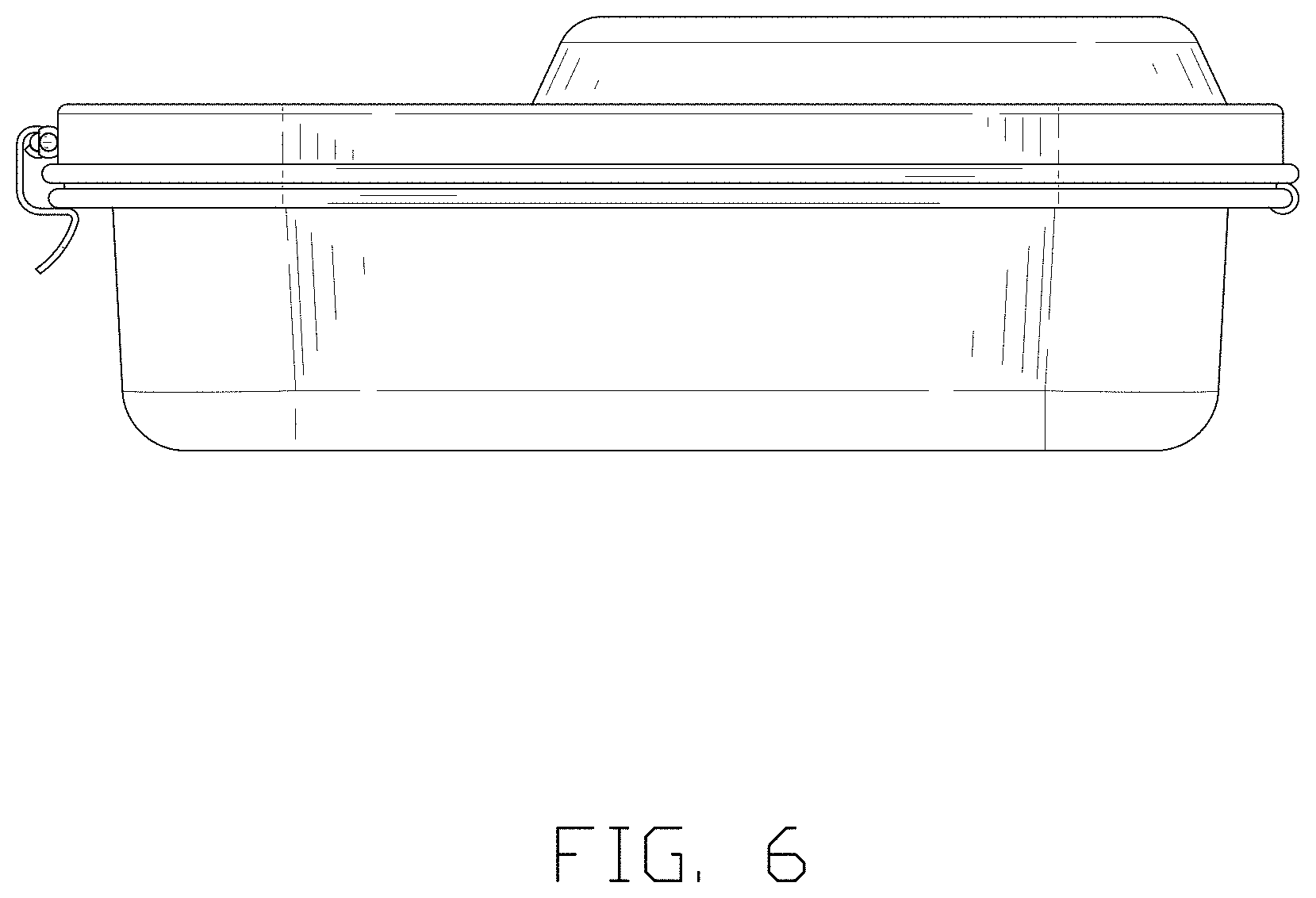 Patent USD1001598 Figure 6 – Lunch box