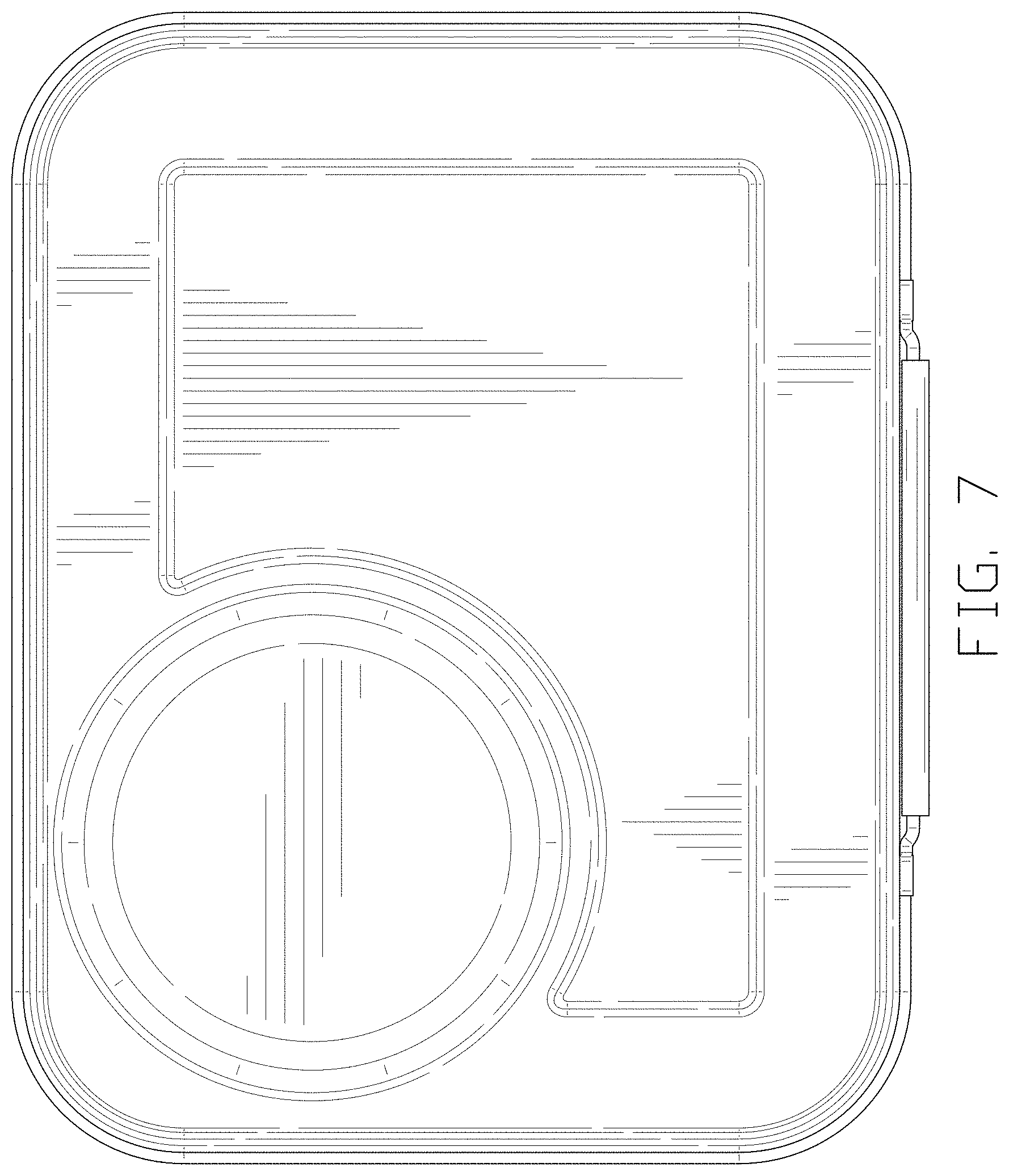 Patent USD1001598 Figure 7 – Lunch box