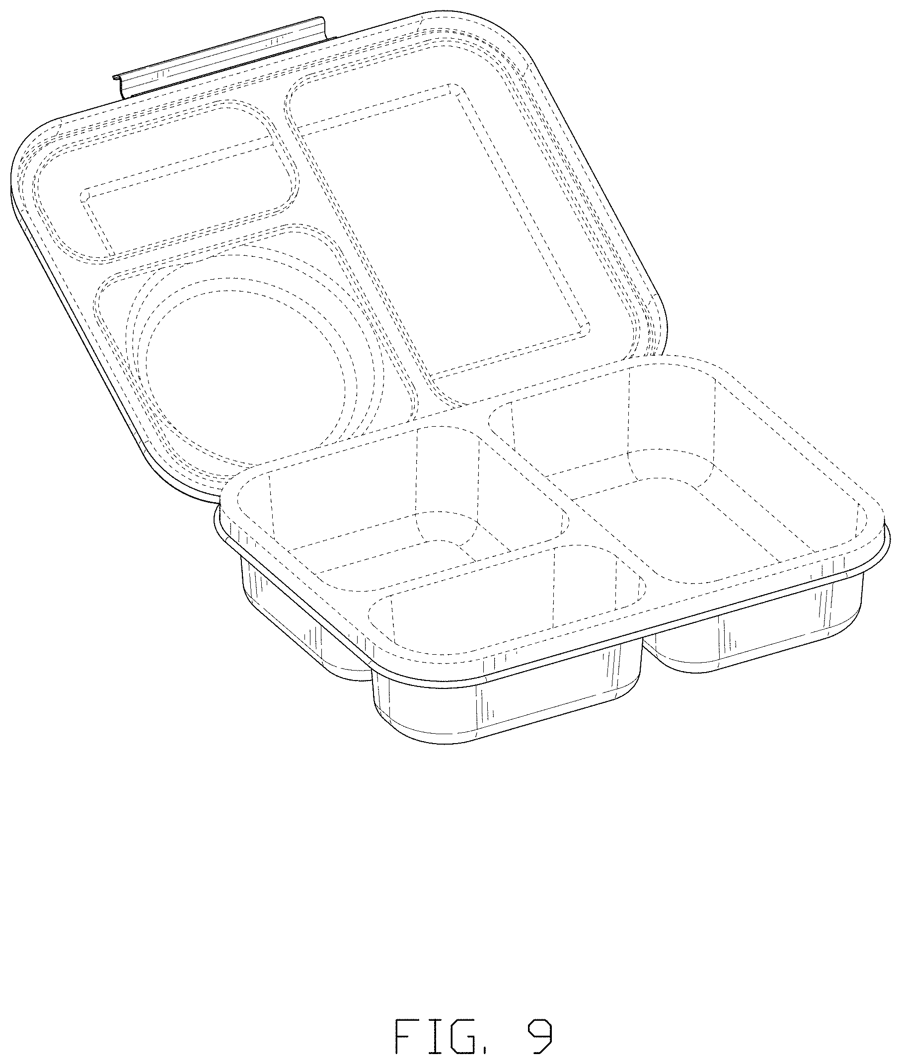 Patent USD1001598 Figure 9 – Lunch box