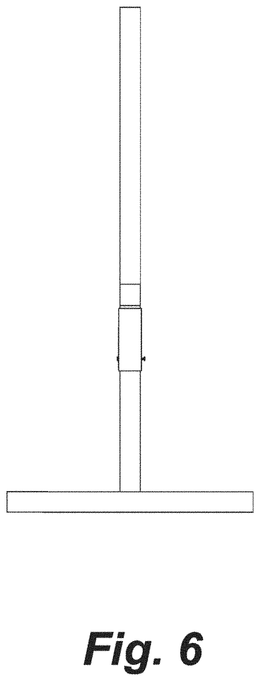 Patent USD1001599 Figure 5 – Tree and plant staking bar