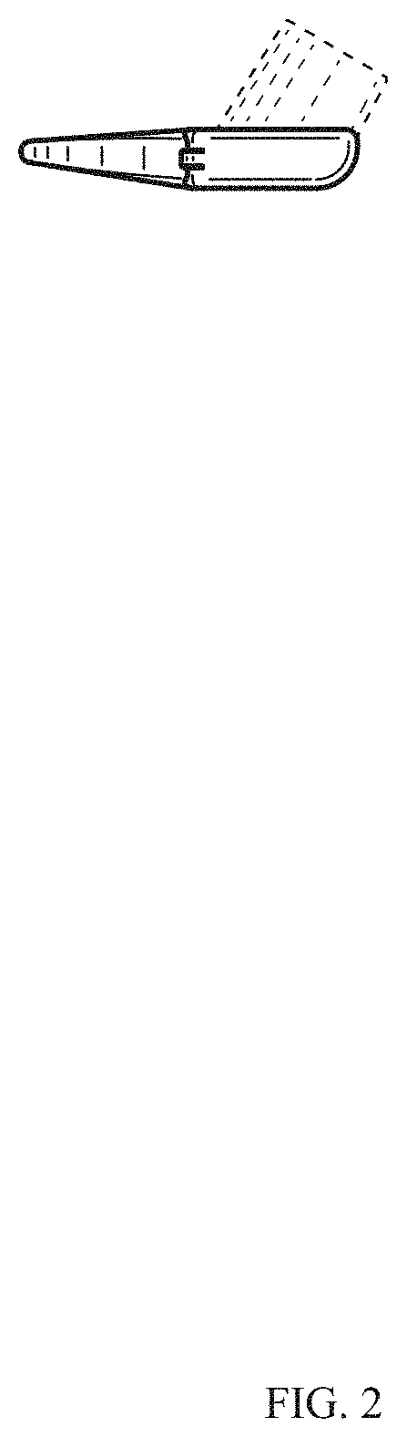 Patent USD1001600 Figure 2 – Rake head