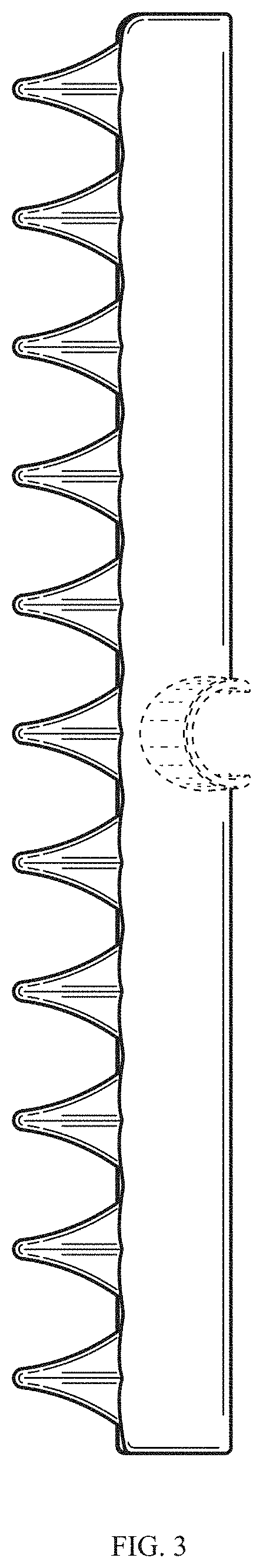 Patent USD1001600 Figure 3 – Rake head