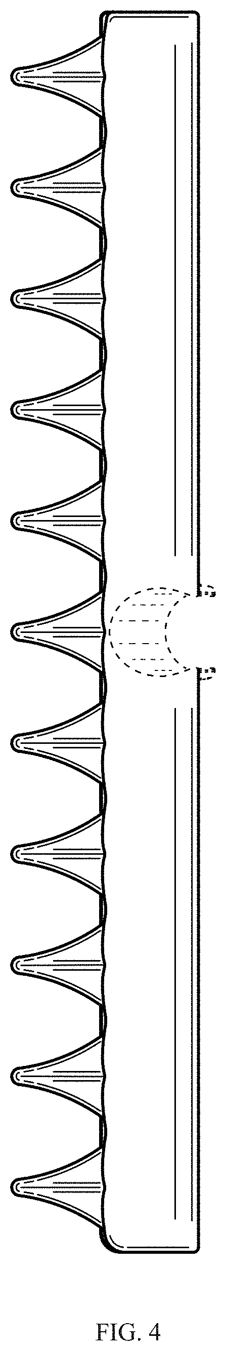 Patent USD1001600 Figure 4 – Rake head