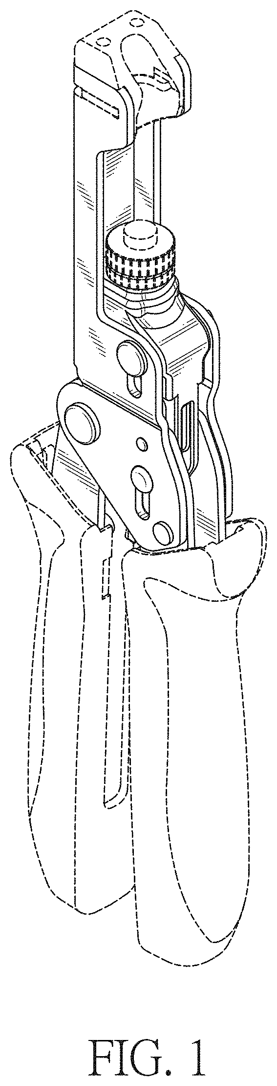 Patent USD1001603 Figure 1 – Crimping tool
